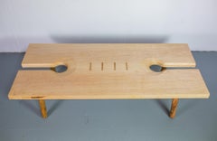 Studio Coffee Table by Michael Rozell in Hard & Bird's-Eye Maple