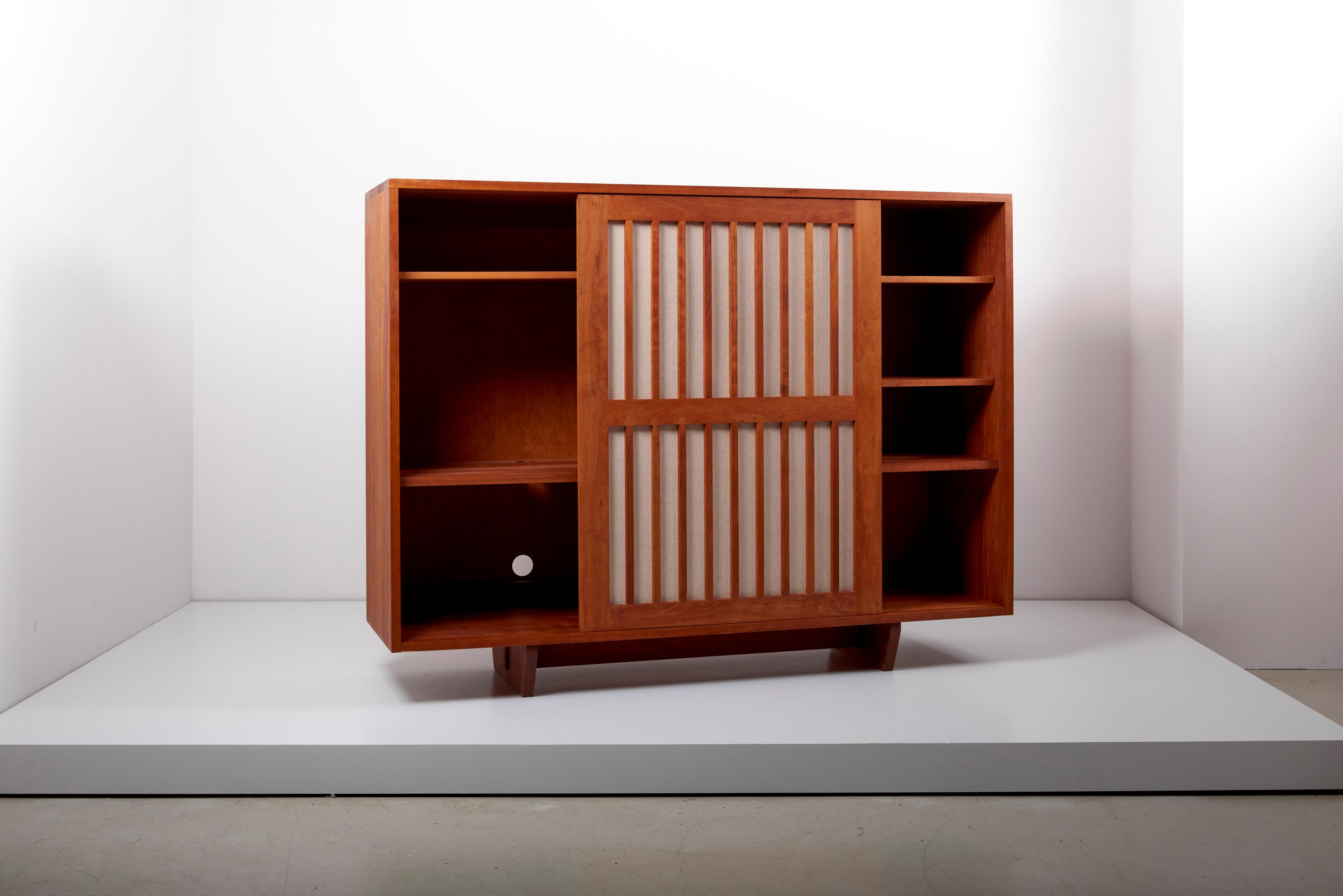 Mid-Century Modern Studio Craft Cabinet by Arden Riddle, US, 1960s For Sale
