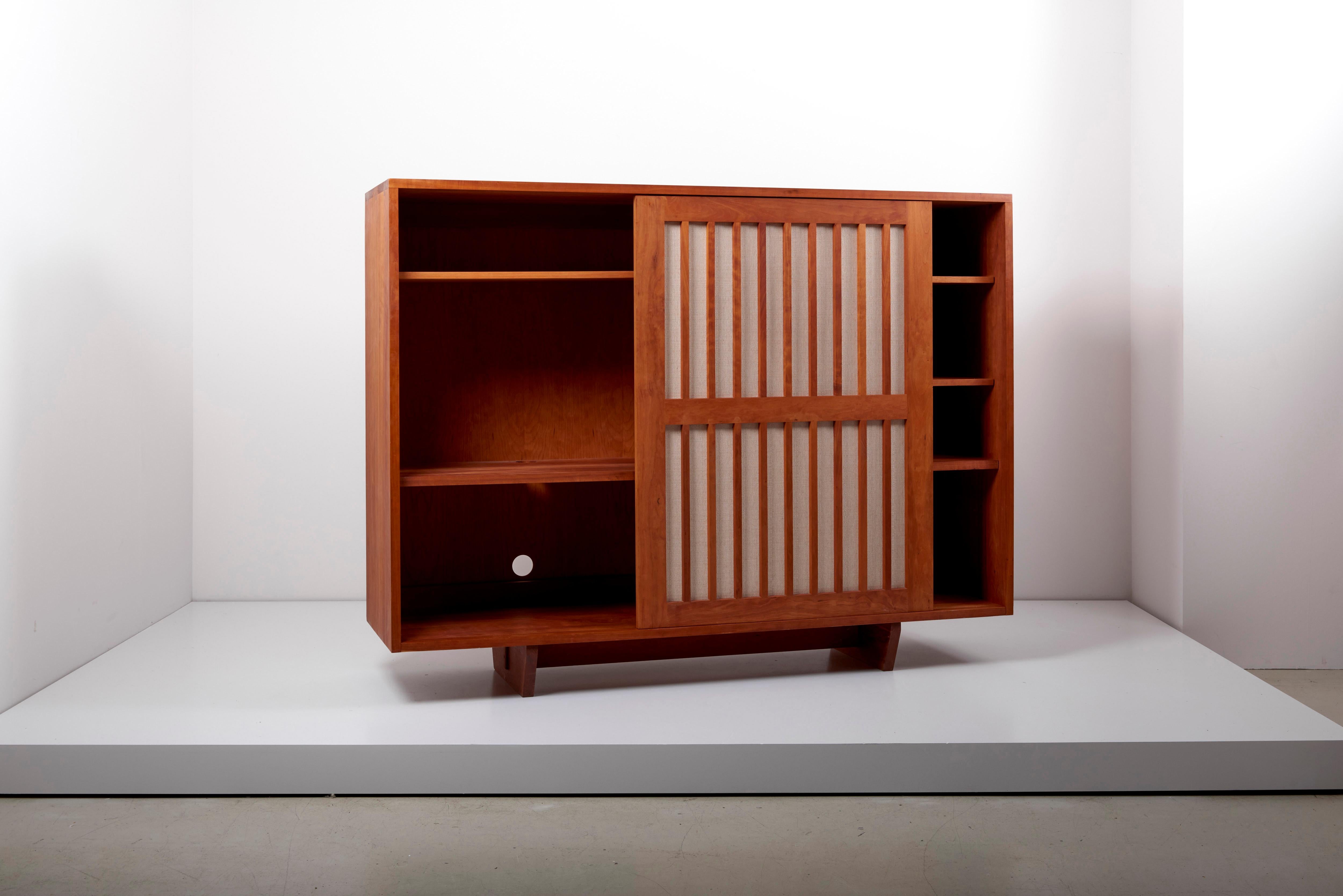 American Studio Craft Cabinet by Arden Riddle, US, 1960s For Sale