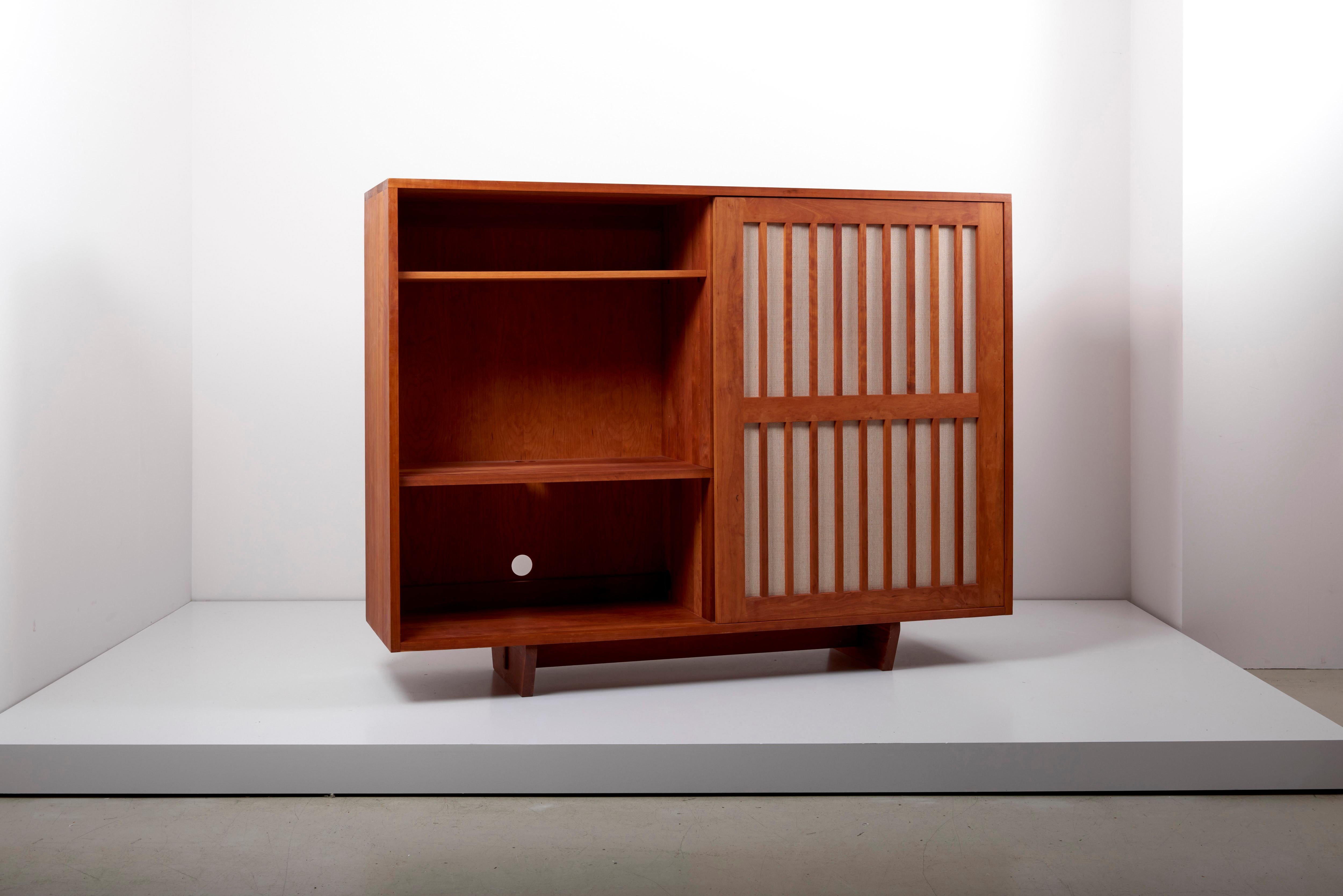 Mid-20th Century Studio Craft Cabinet by Arden Riddle, US, 1960s For Sale