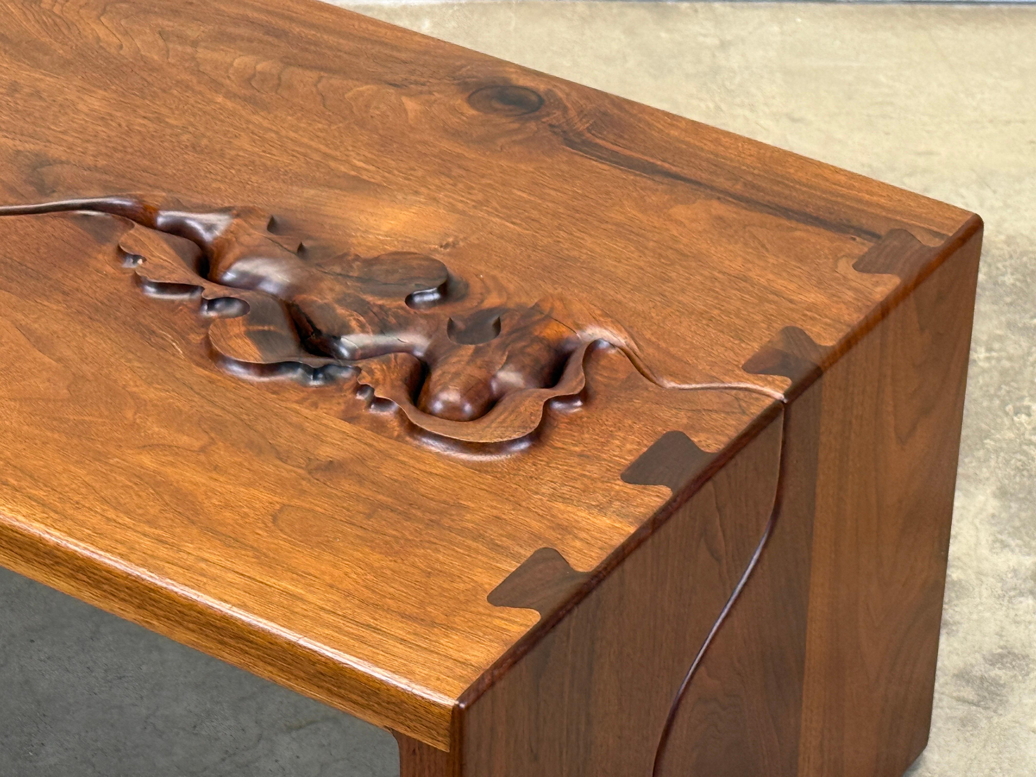 Studio Craft Coffee Table by Robert and Joanne Herzog, 1985 For Sale 5