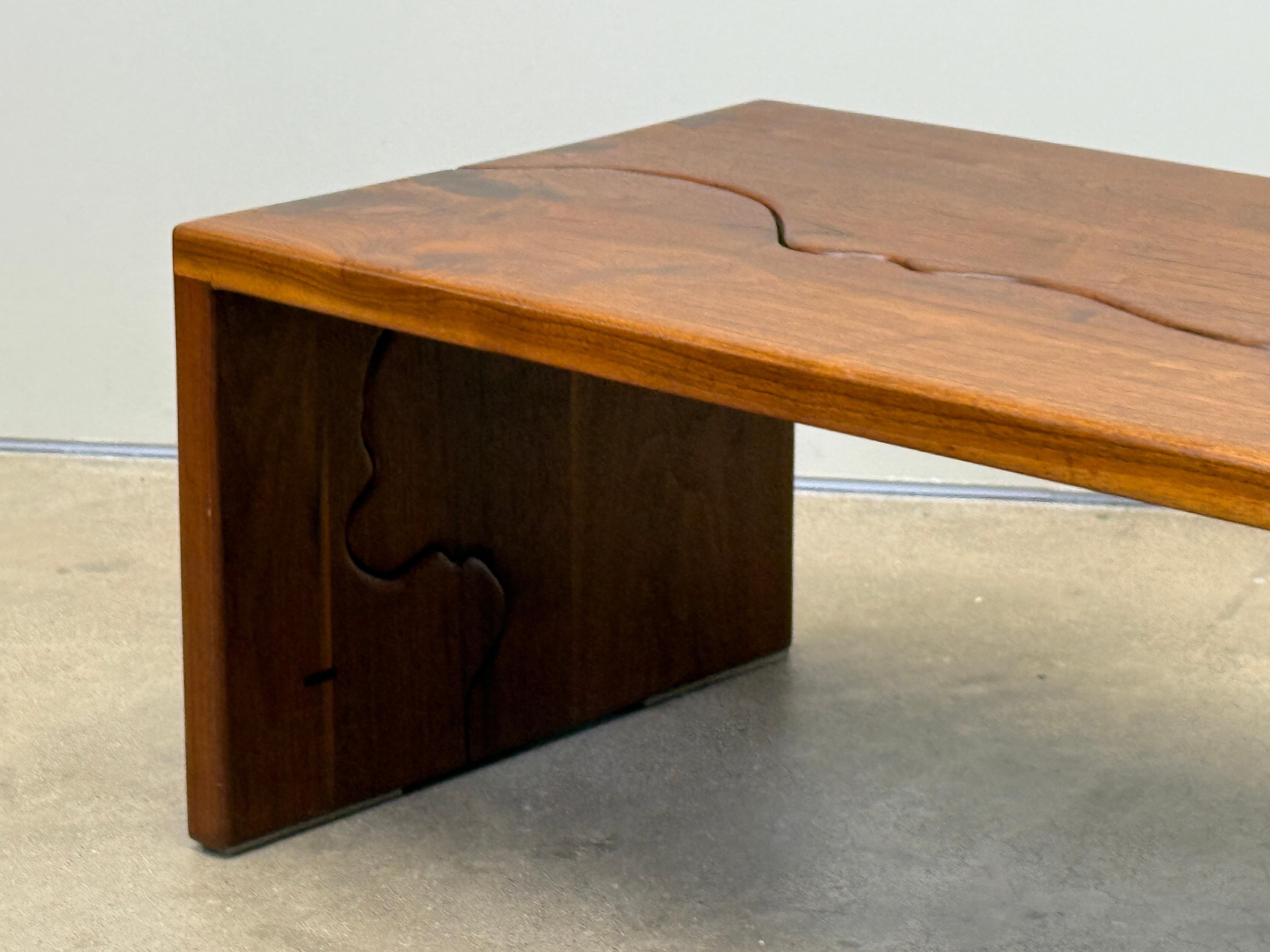 Studio Craft Coffee Table by Robert and Joanne Herzog, 1985 For Sale 7