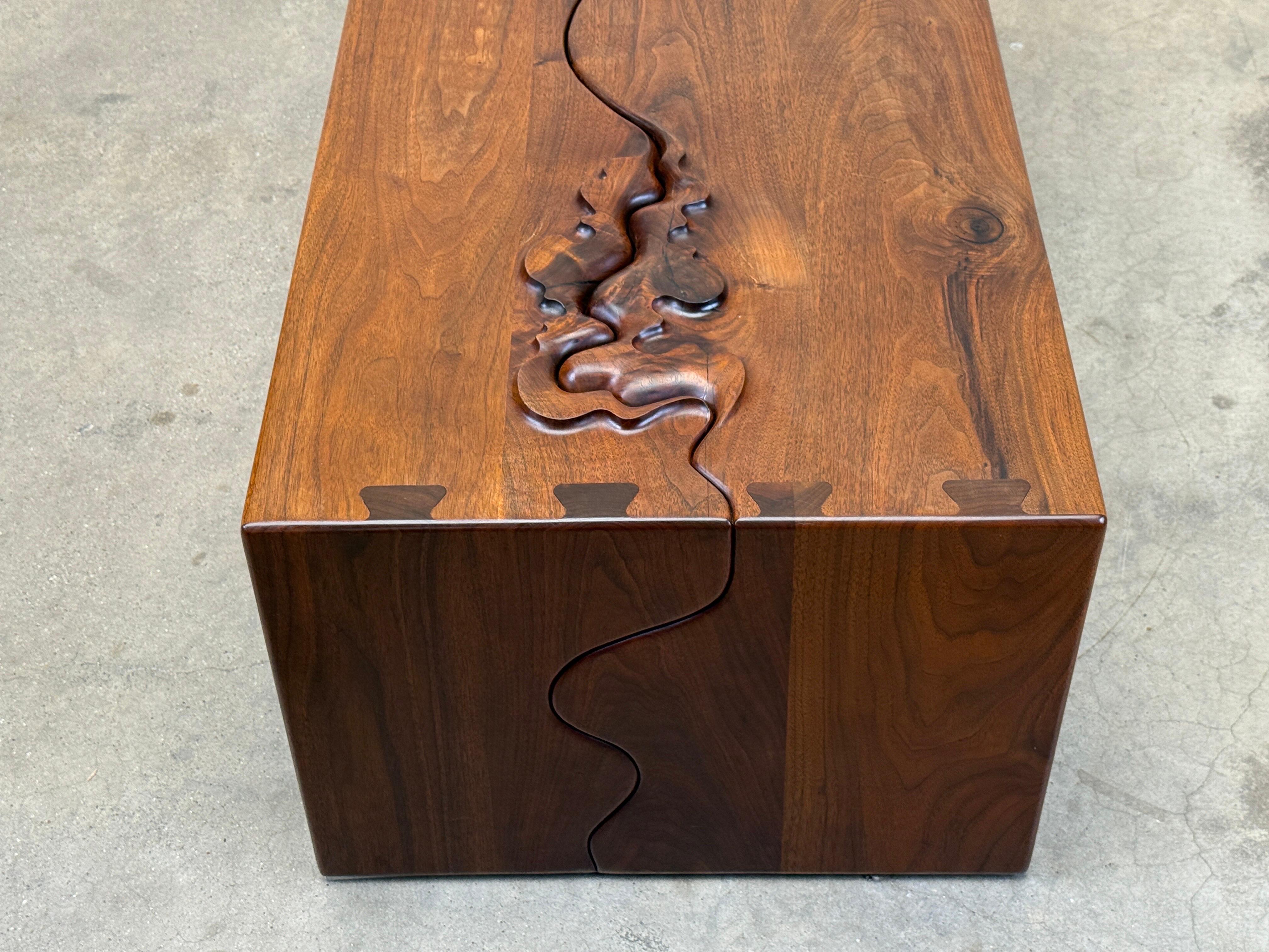 Studio Craft Coffee Table by Robert and Joanne Herzog, 1985 For Sale 11