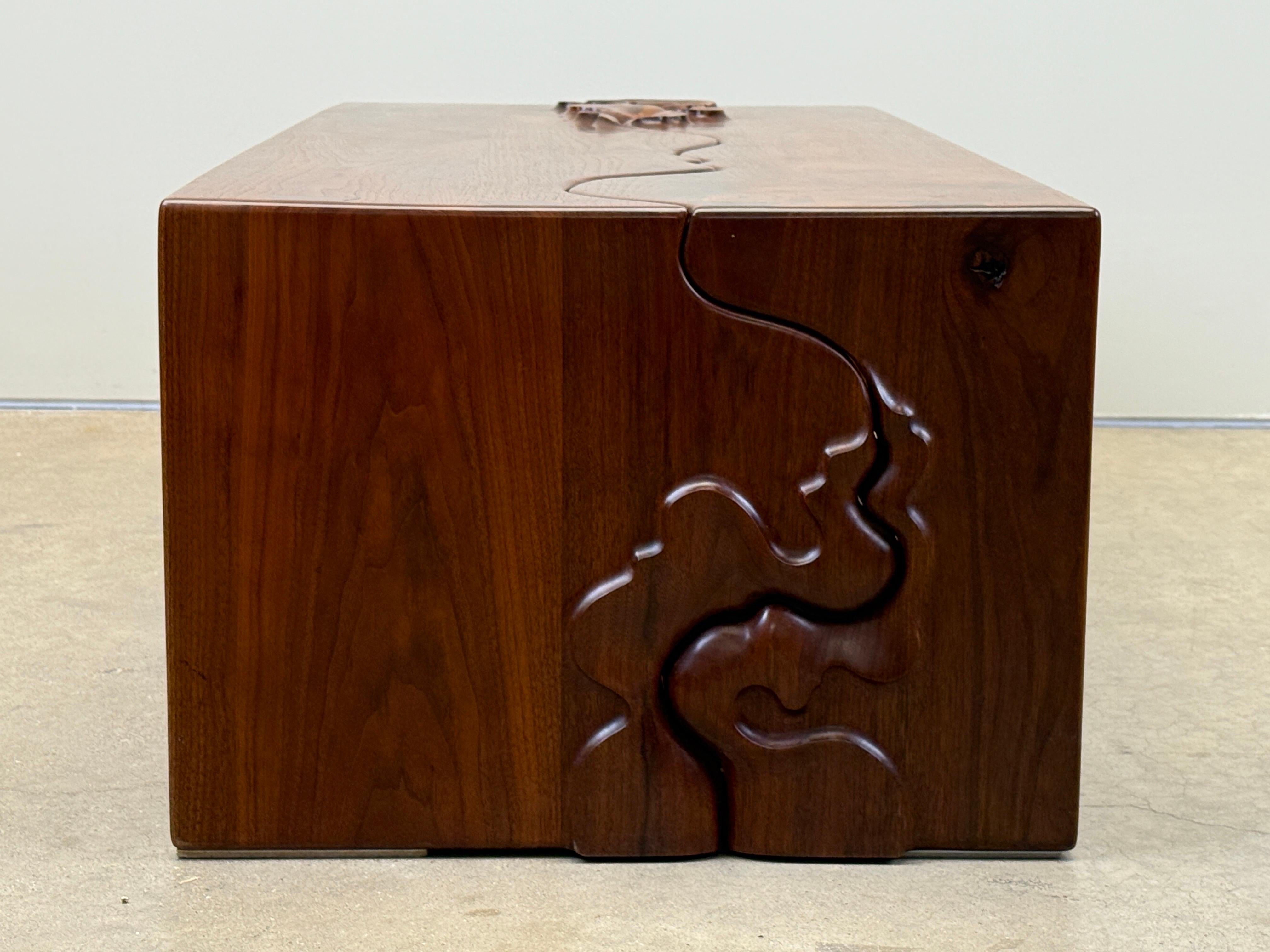 Studio Craft Coffee Table by Robert and Joanne Herzog, 1985 For Sale 15