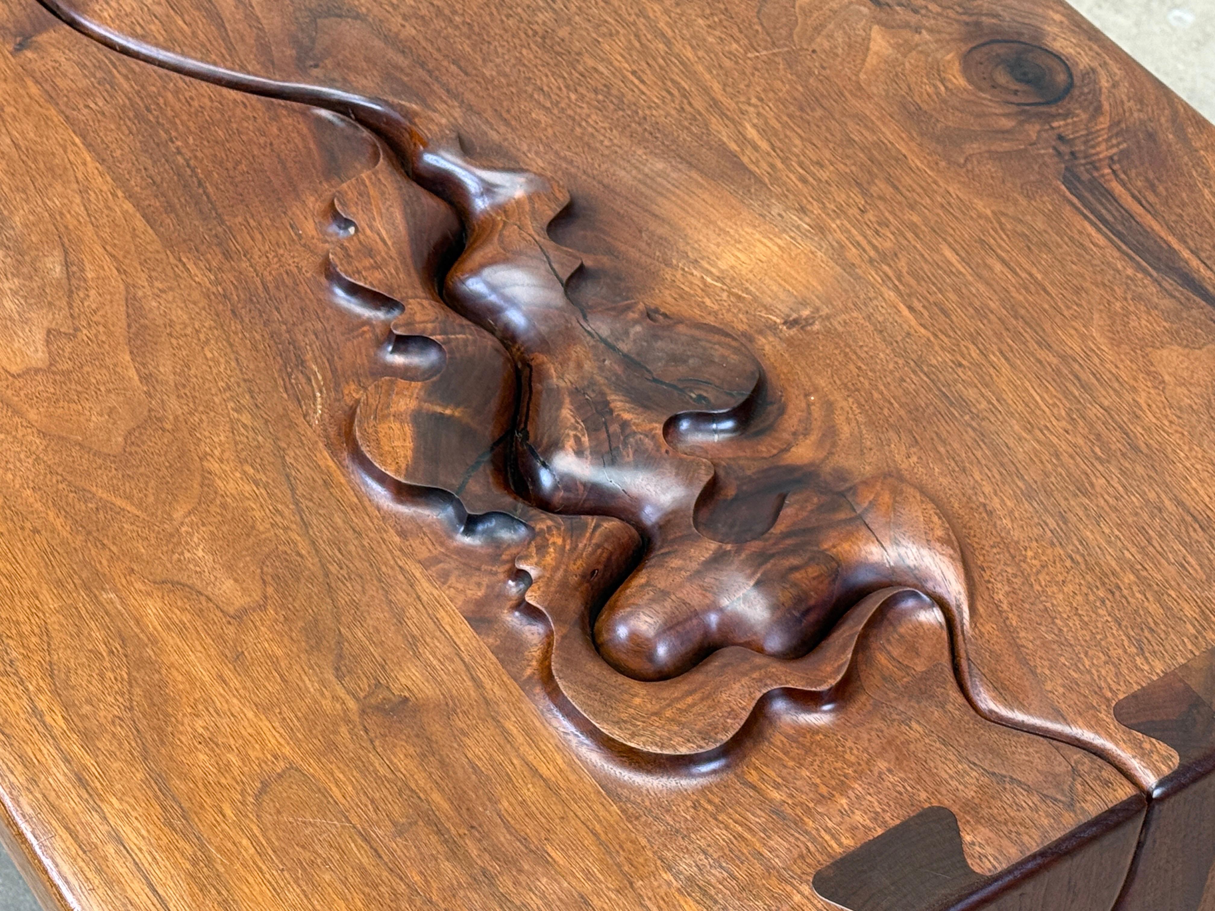Studio Craft Coffee Table by Robert and Joanne Herzog, 1985 For Sale 4