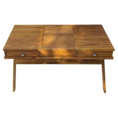 Studio Craft Compass Campaign Desk made in South Africa from Yellowwood