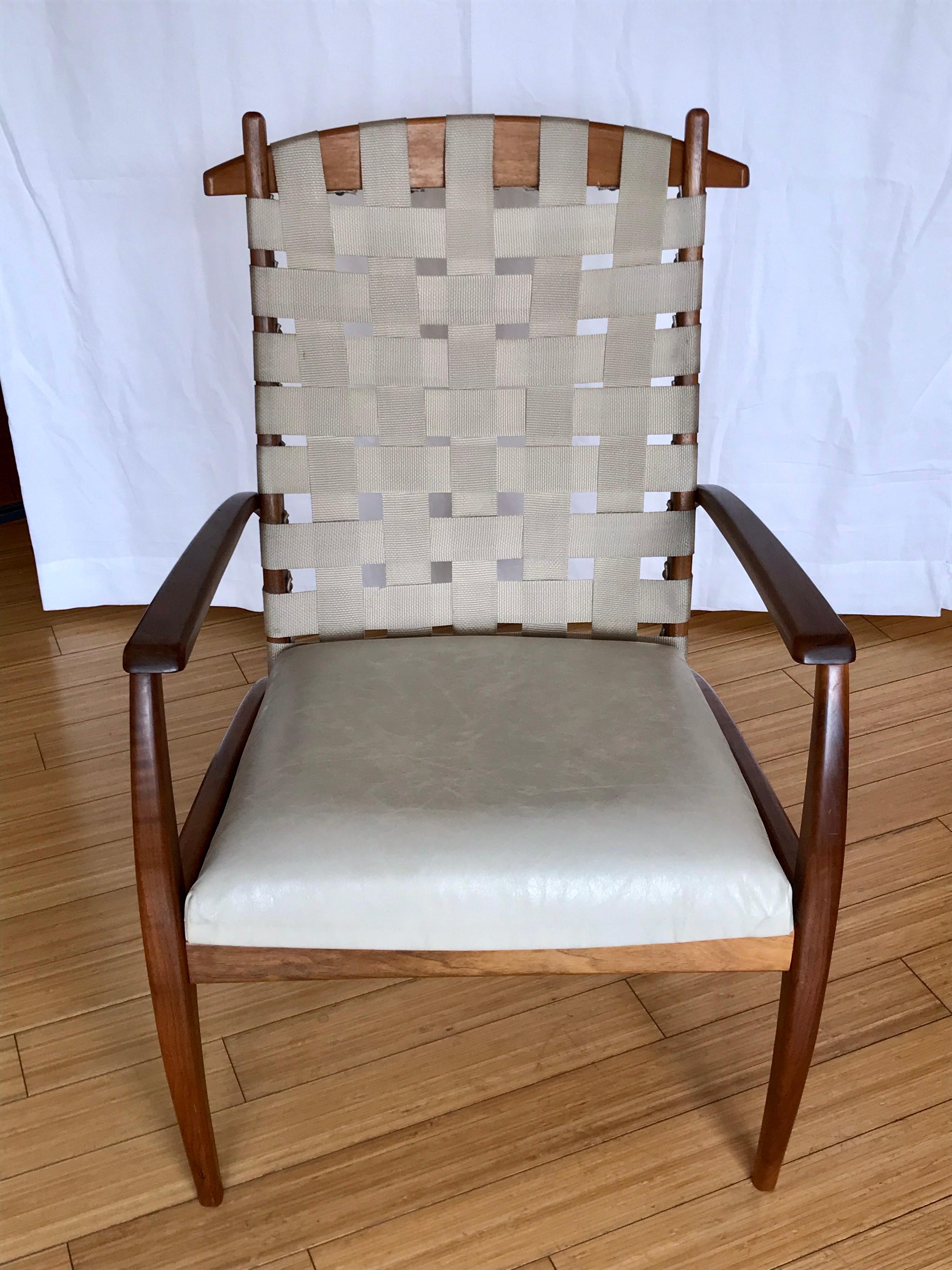 Modern Studio Craft Design Occasional Wood Chair
