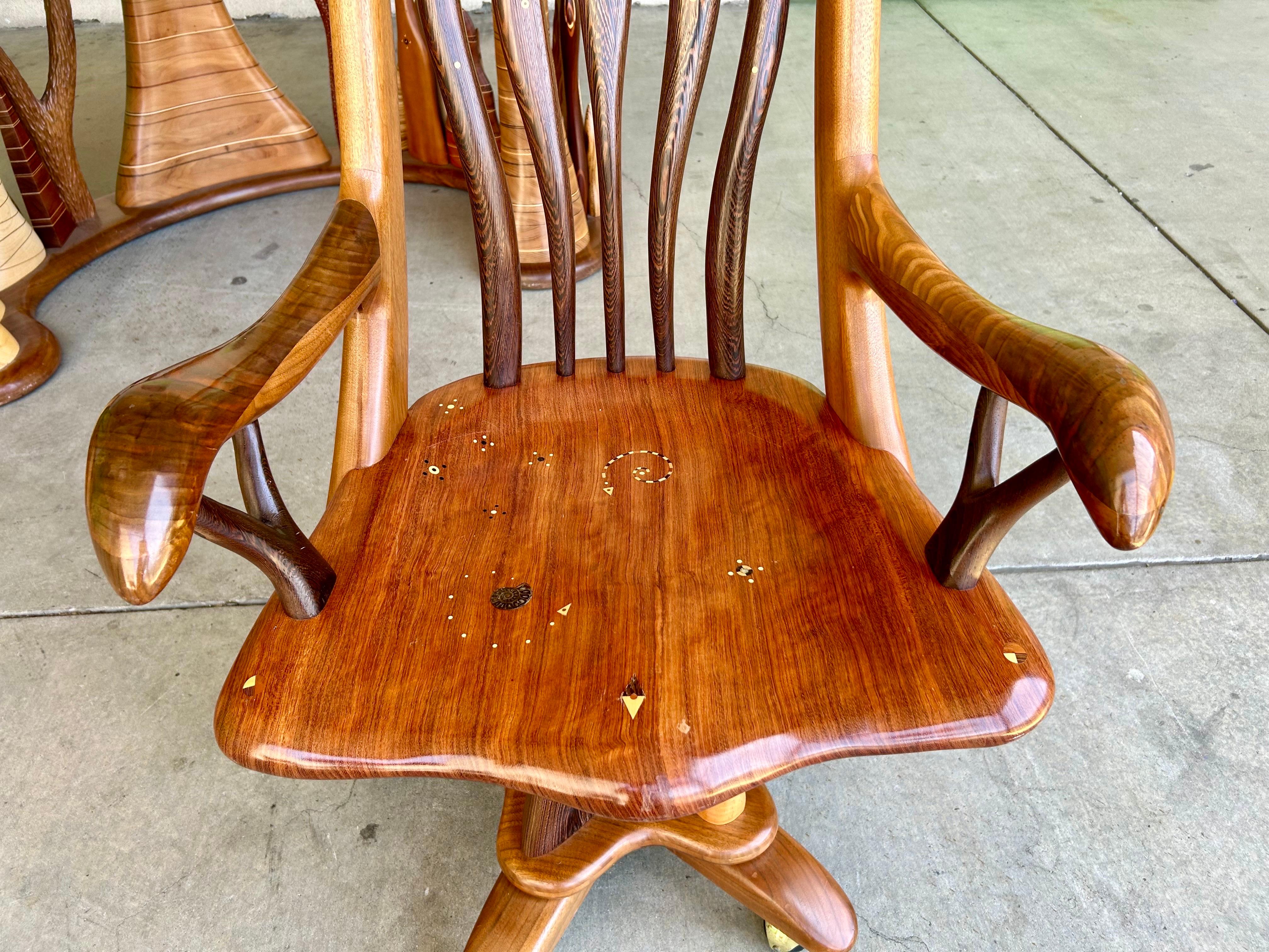 Studio Craft Desk with Return + Chair Steven Spiro 1