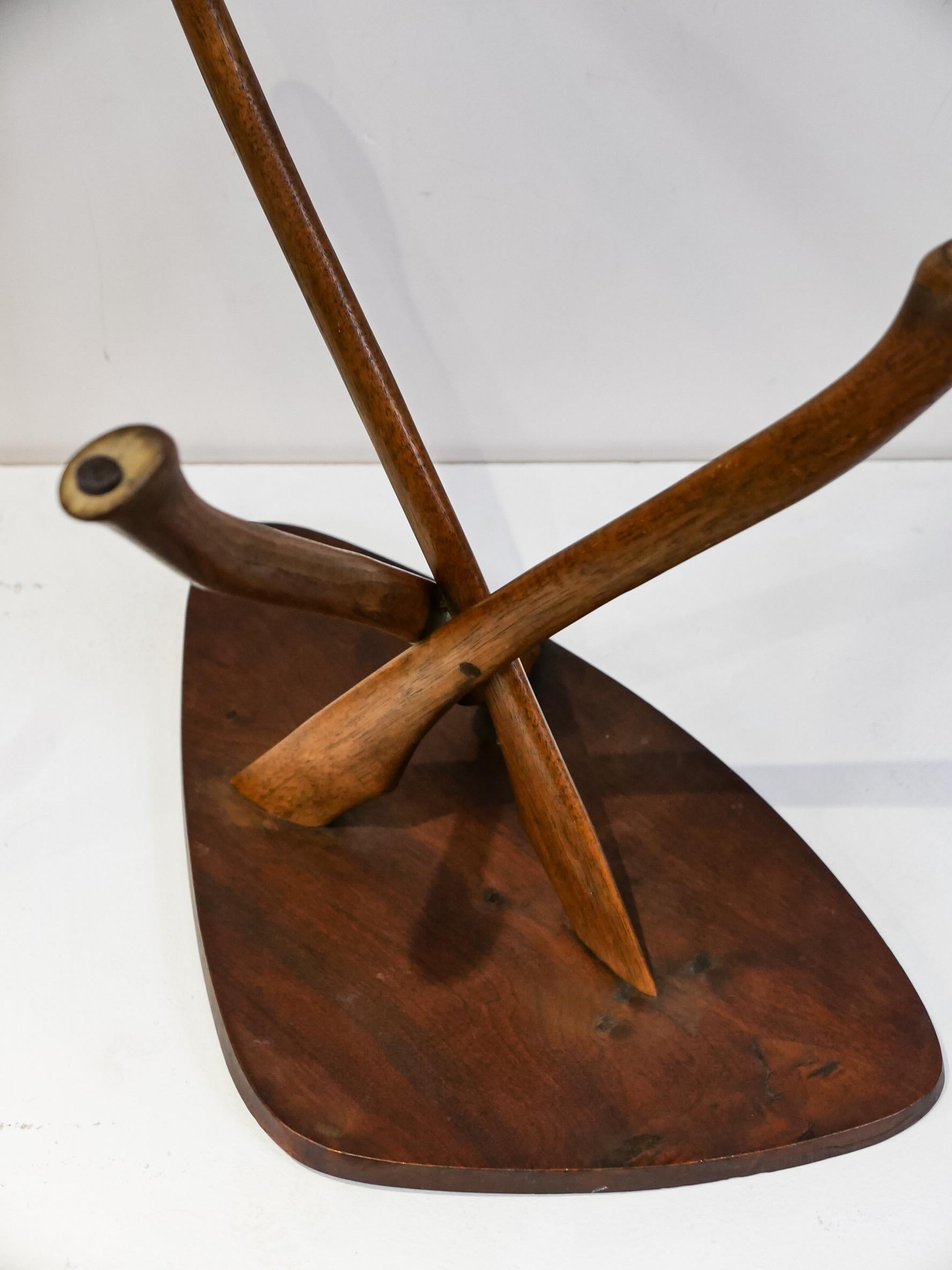 Organic Modern Studio Craft Drink Table After Wharton Esherick For Sale