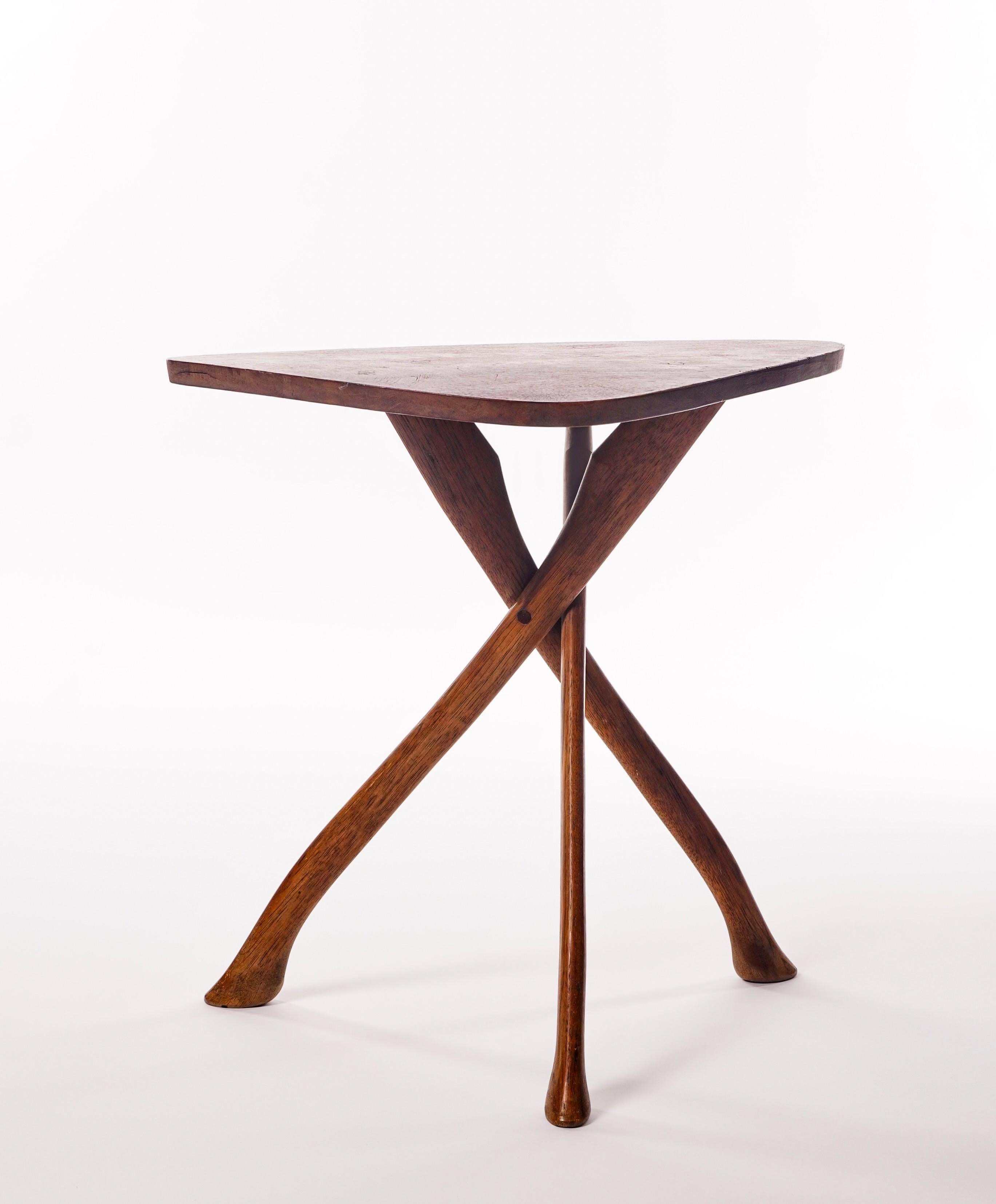 Studio Craft Drink Table After Wharton Esherick In Fair Condition For Sale In Portland, OR