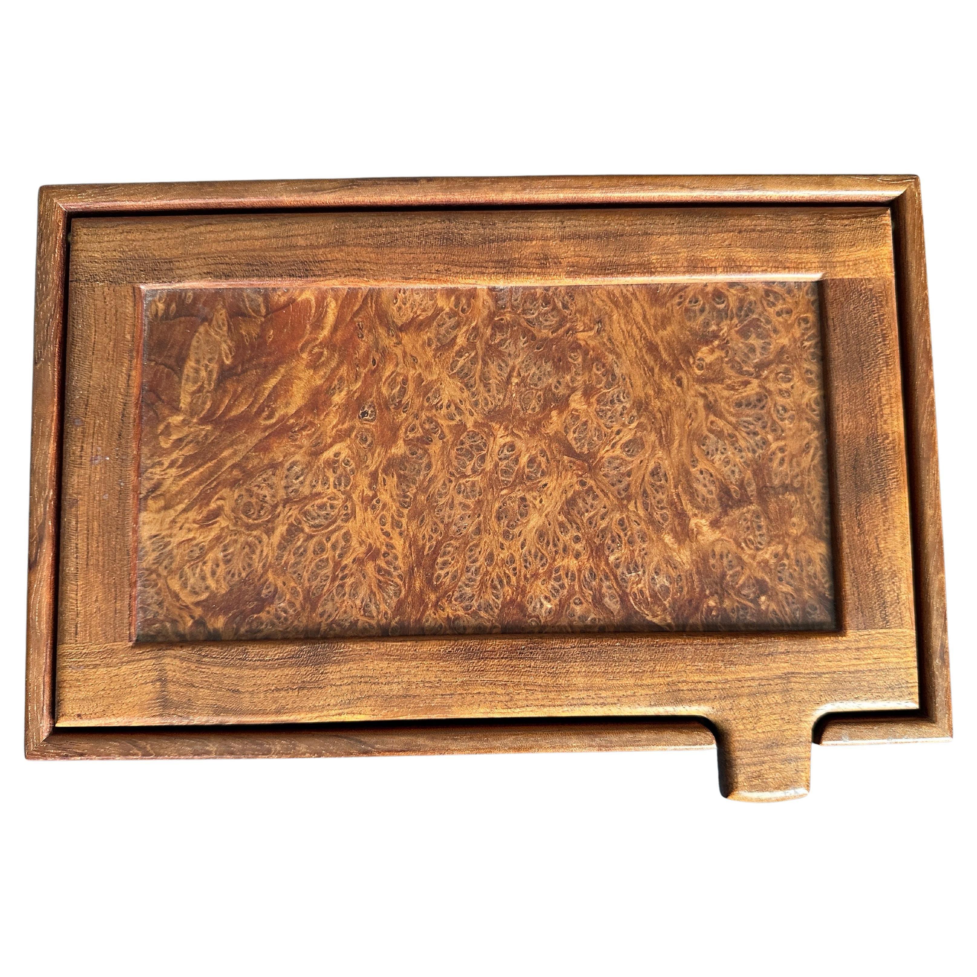 Joyero de madera exótica Studio Craft