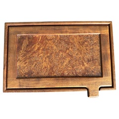 Vintage Studio Craft Exotic Wood Jewelry Box