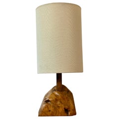 Studio Craft Freeform Wood Lamp after Nakashima