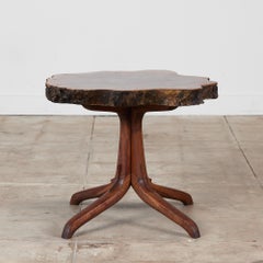 Studio Craft Live Edge Burl Wood Occasional Table