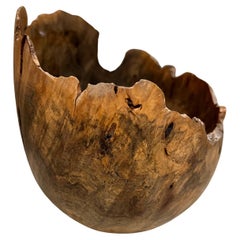 Retro Studio Craft Live Edge Olive Wood Bowl