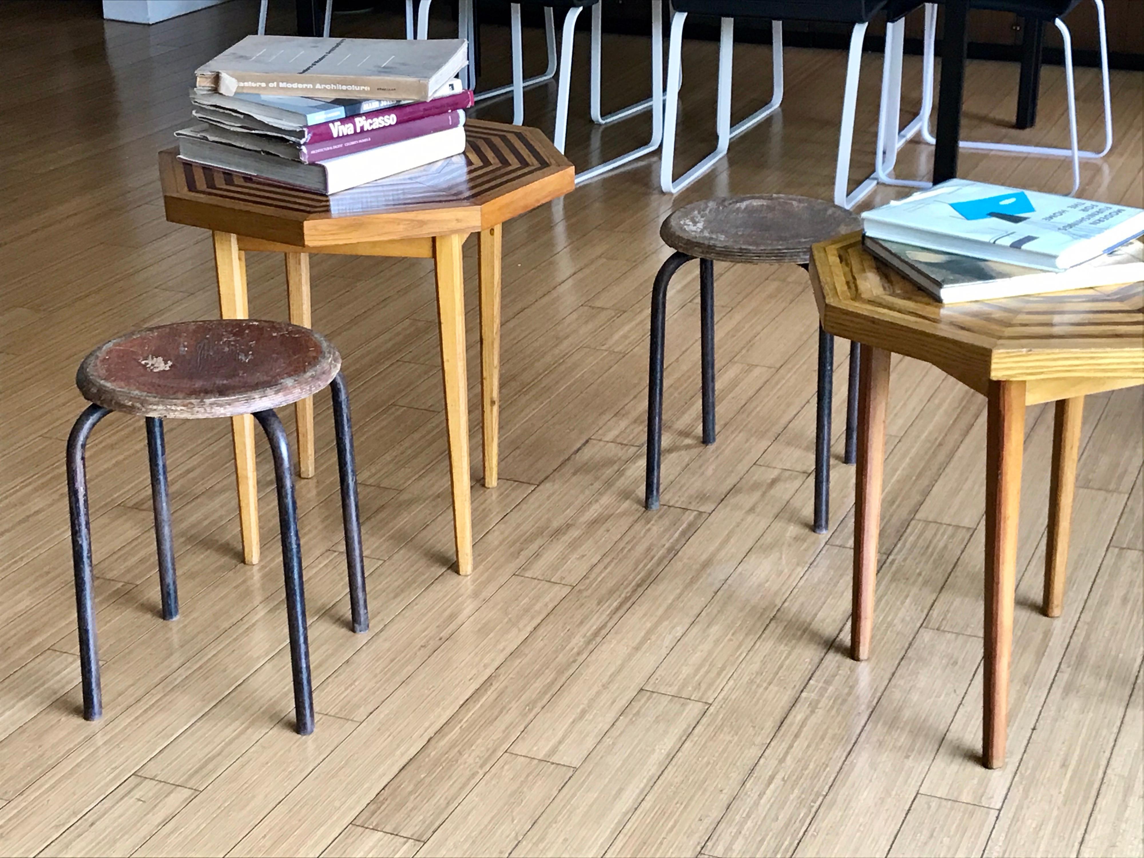 Studio Craft Octagonal Tables, 1960's 4