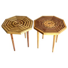 Studio Craft Octagonal Tables, 1960's