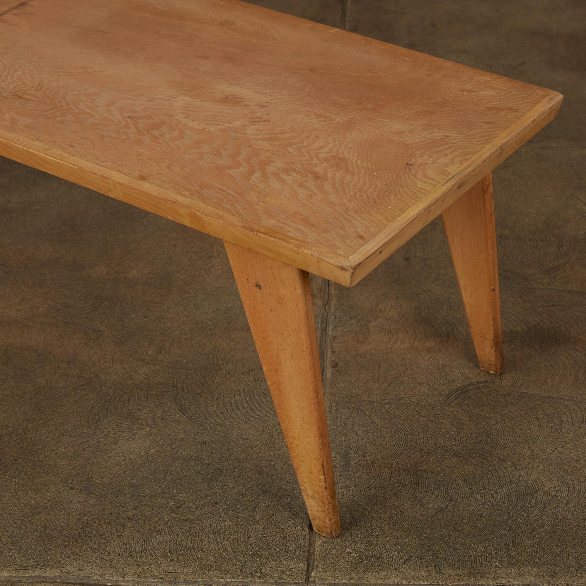 Studio Craft Patinated Wood Coffee Table 8