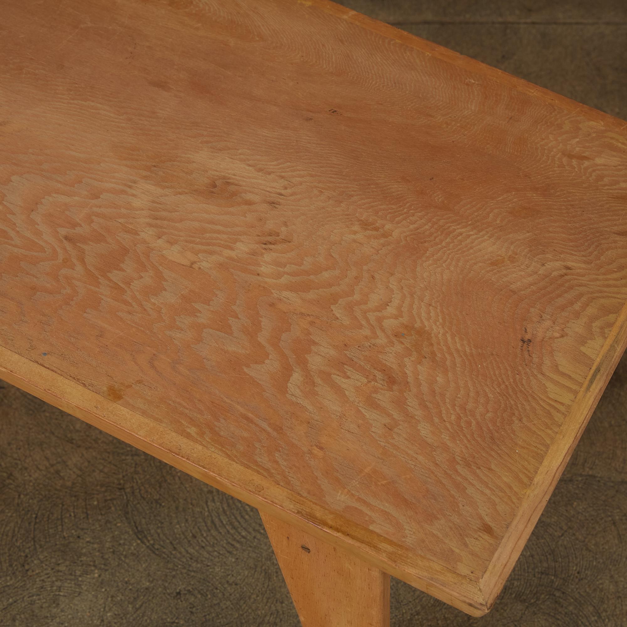 Studio Craft Patinated Wood Coffee Table 9