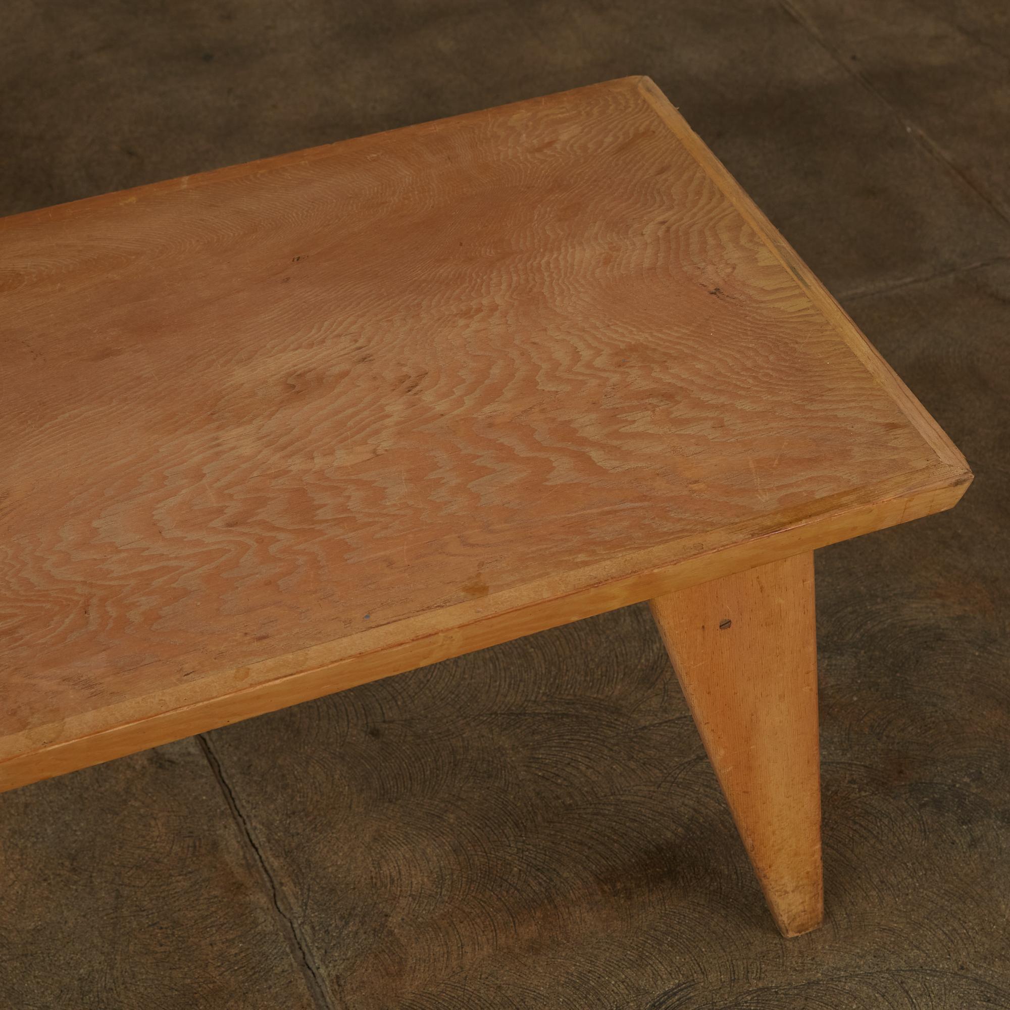 Studio Craft Patinated Wood Coffee Table 10