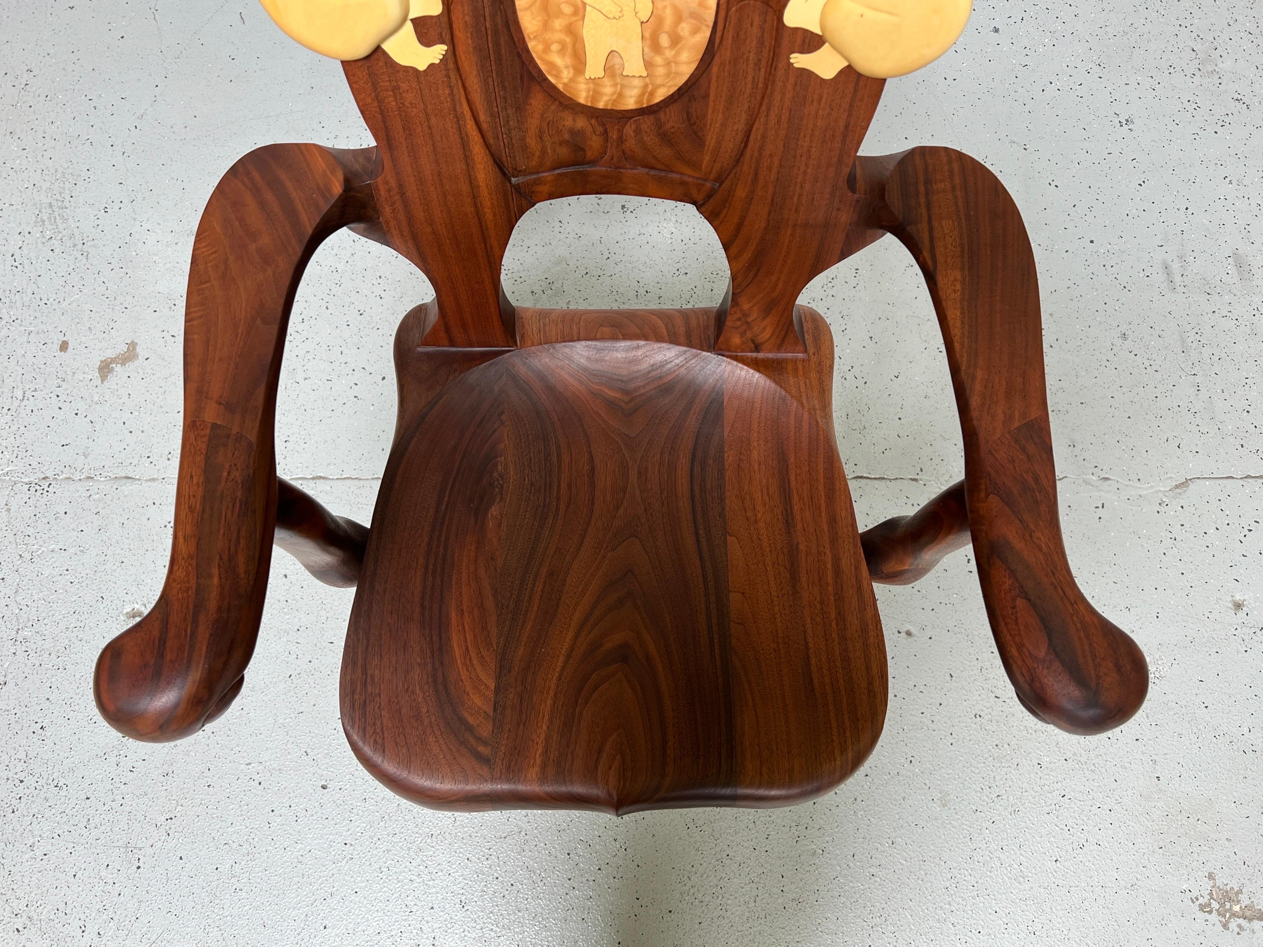 Studio Craft Polar Bear Armchair by John Bauer For Sale 4