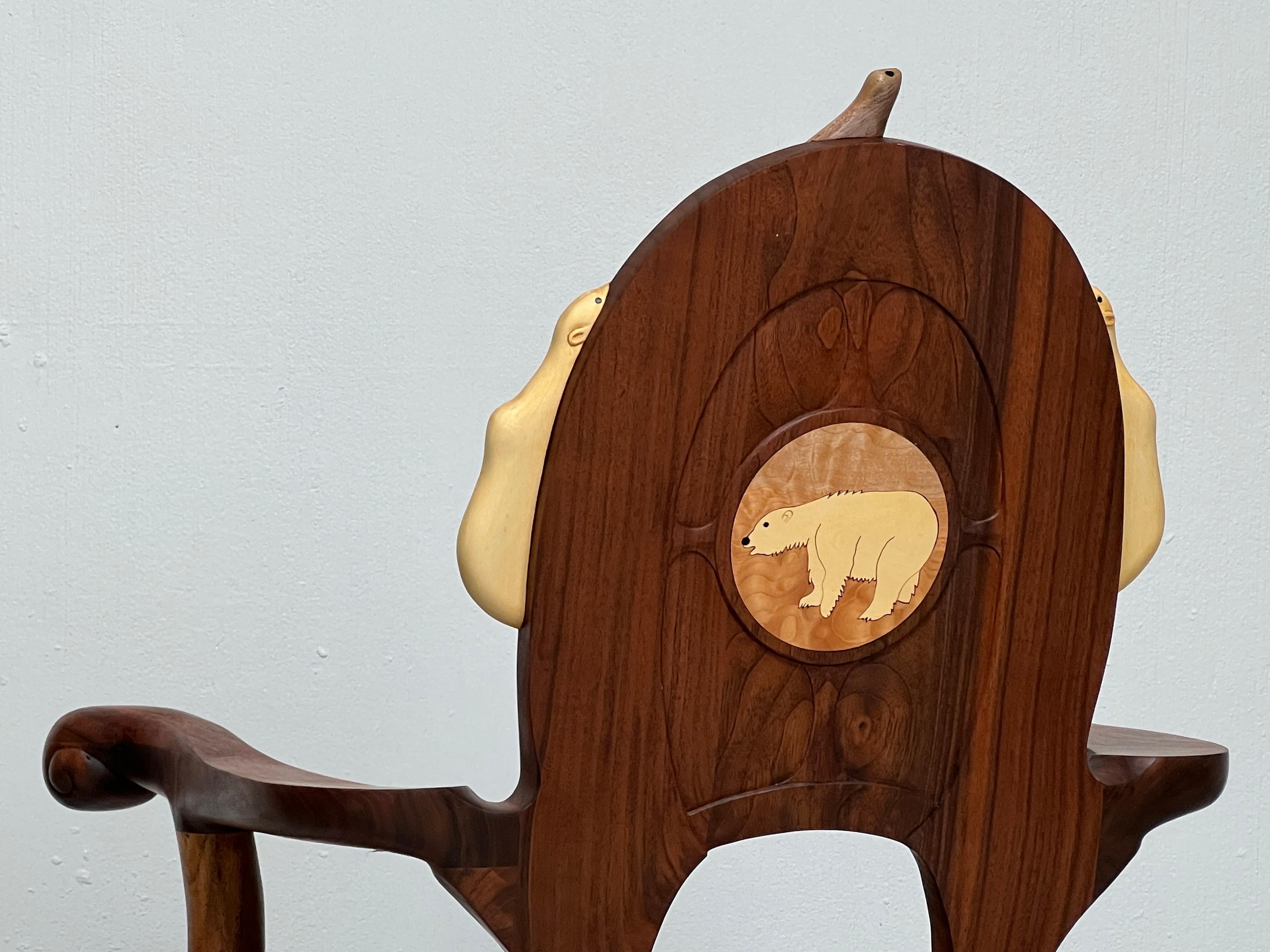 Studio Craft Polar Bear-Sessel von John Bauer im Angebot 4