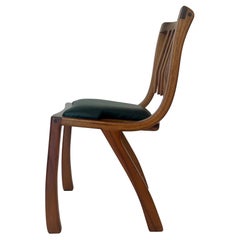 Studio Craft Sculptural Wood Chair 'MP 81'