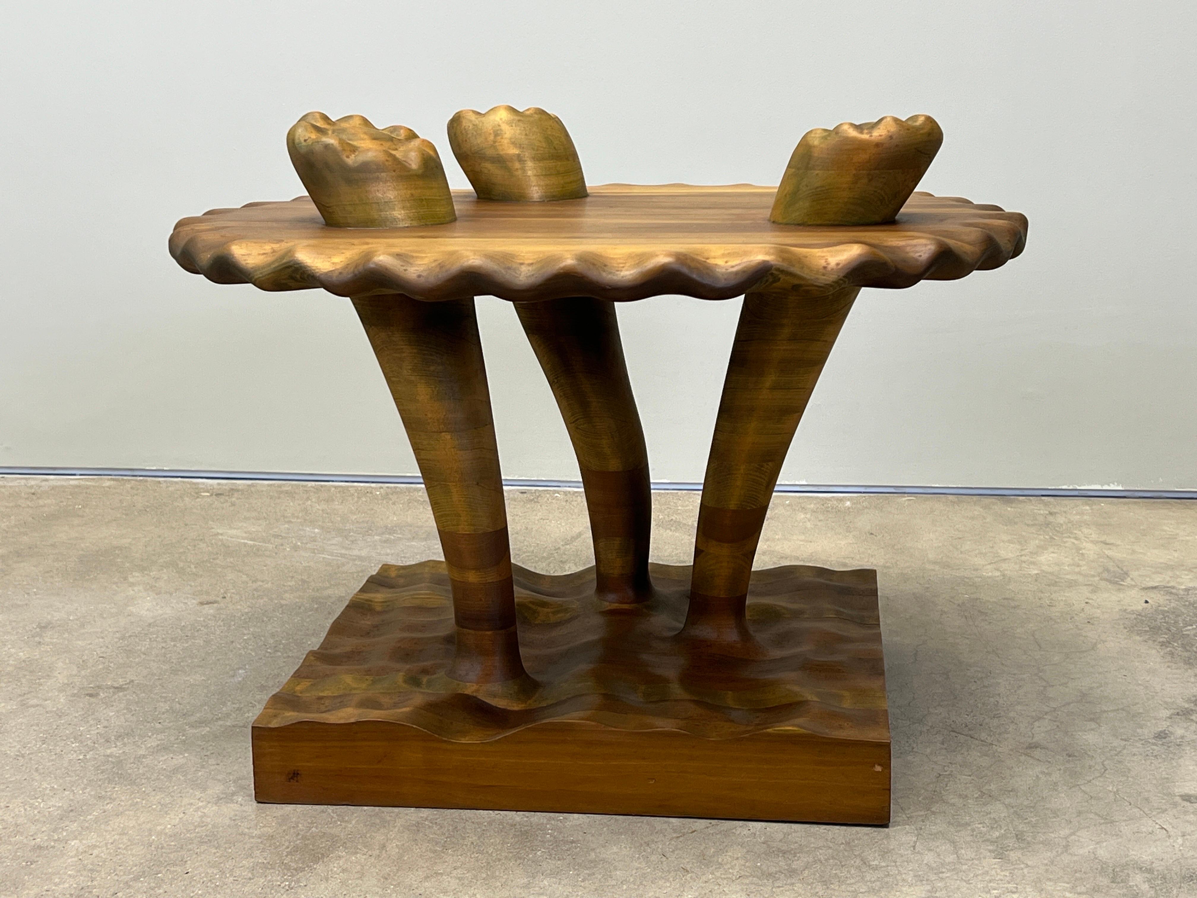 Pioppo Tavolino Studio A di Thomas Lacagnina, 1973 in vendita