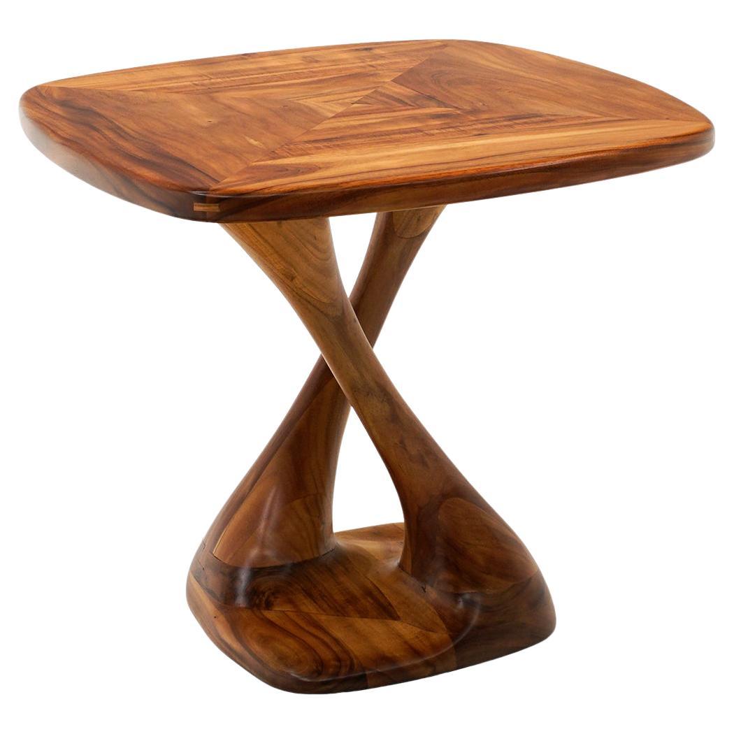 Studio Craft Small Dining/ Kitchen Table. Twisted Leg Design. Expertly Retored.