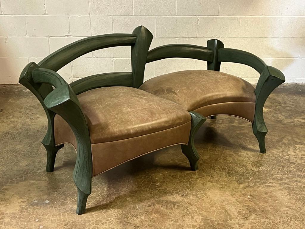 Late 20th Century Studio Craft Sofa / Daybed