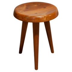 Studio Craft Stool in the manner of Charlotte Perriand