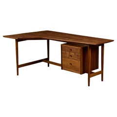 Studio Craft Teak Desk by Richard Artschwager