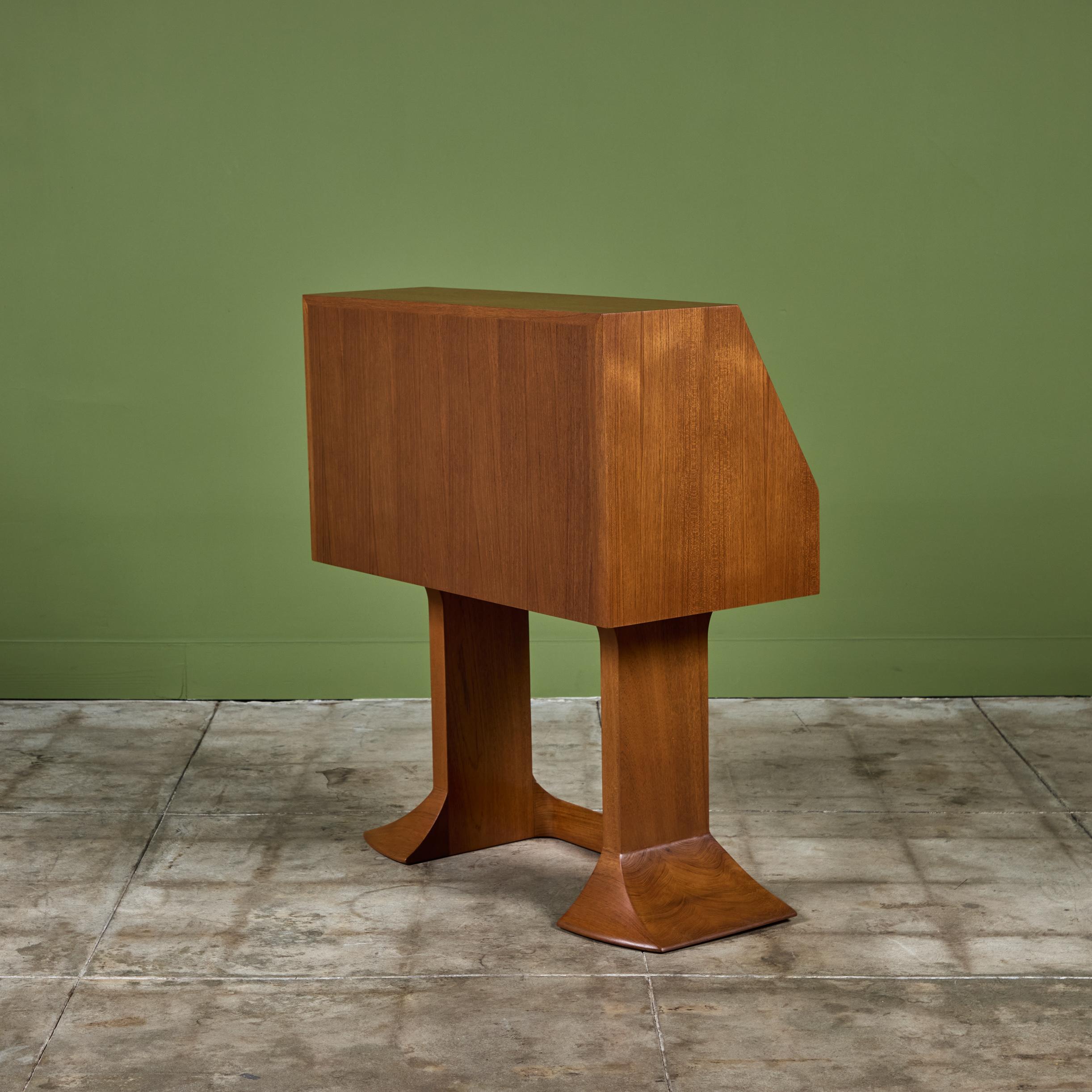 Studio A Teak - Scrivania in Teak in vendita 5