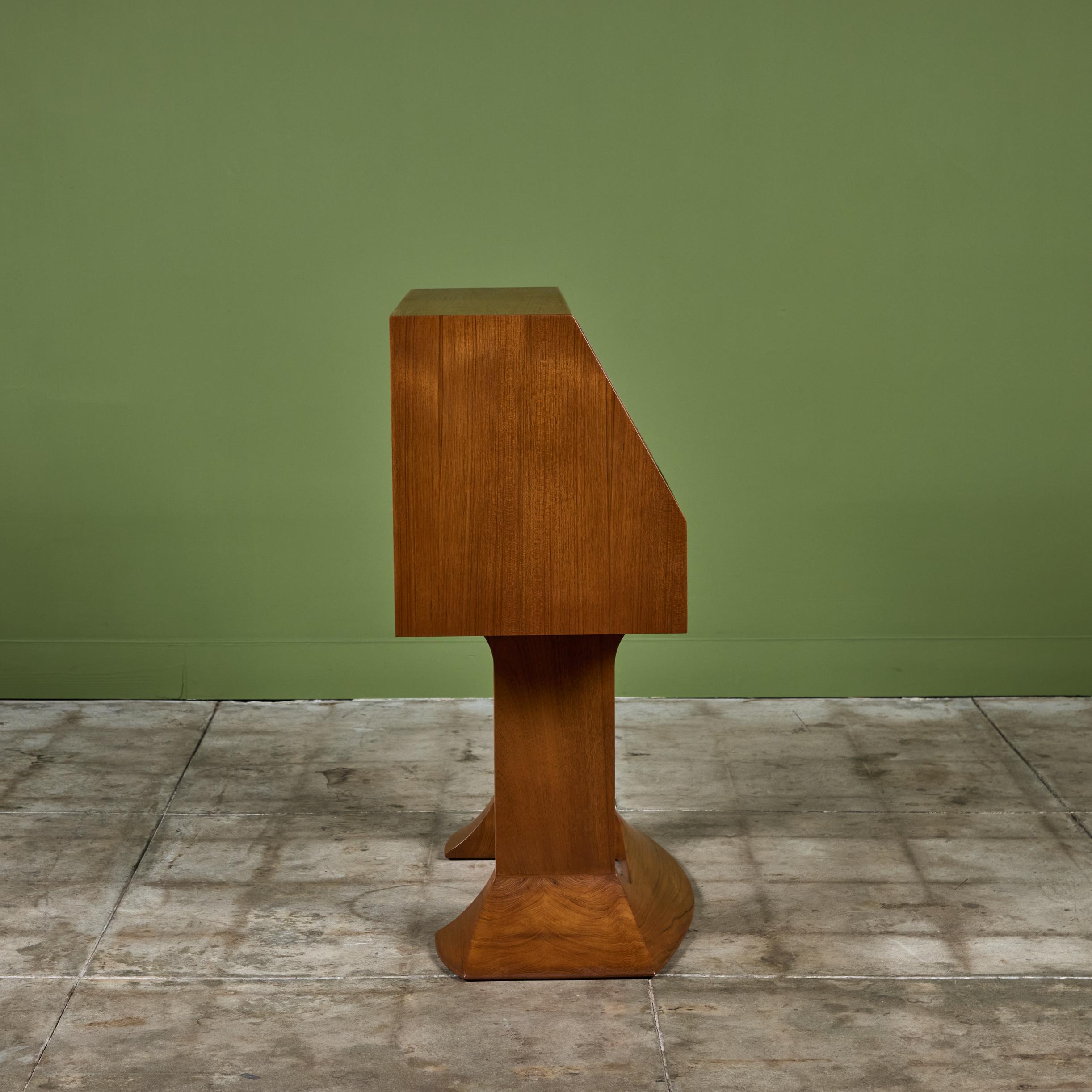 Studio A Teak - Scrivania in Teak in vendita 6