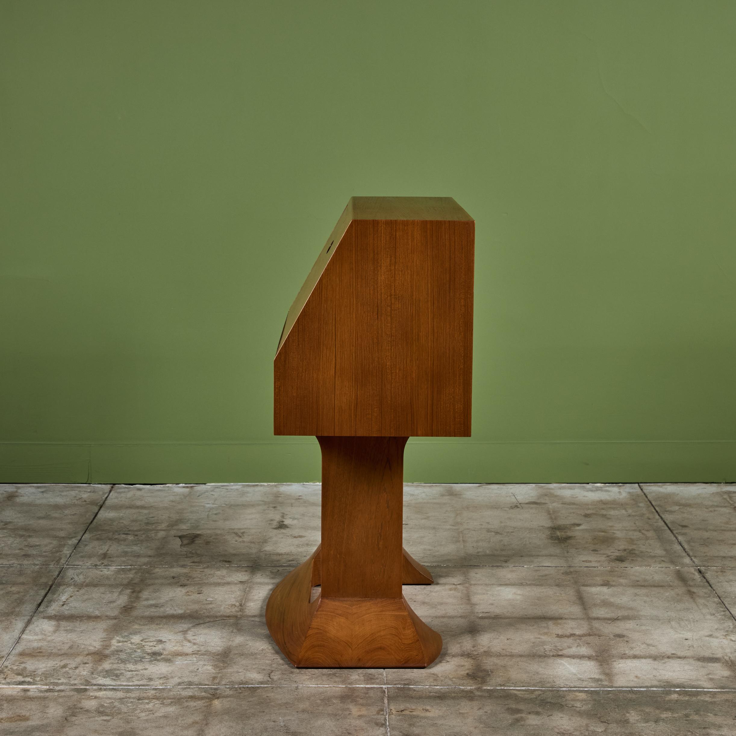 Studio A Teak - Scrivania in Teak in vendita 2