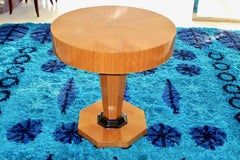 Studio Craft Tropical Olive Wood Pedestal Tisch von Gregg Lipton