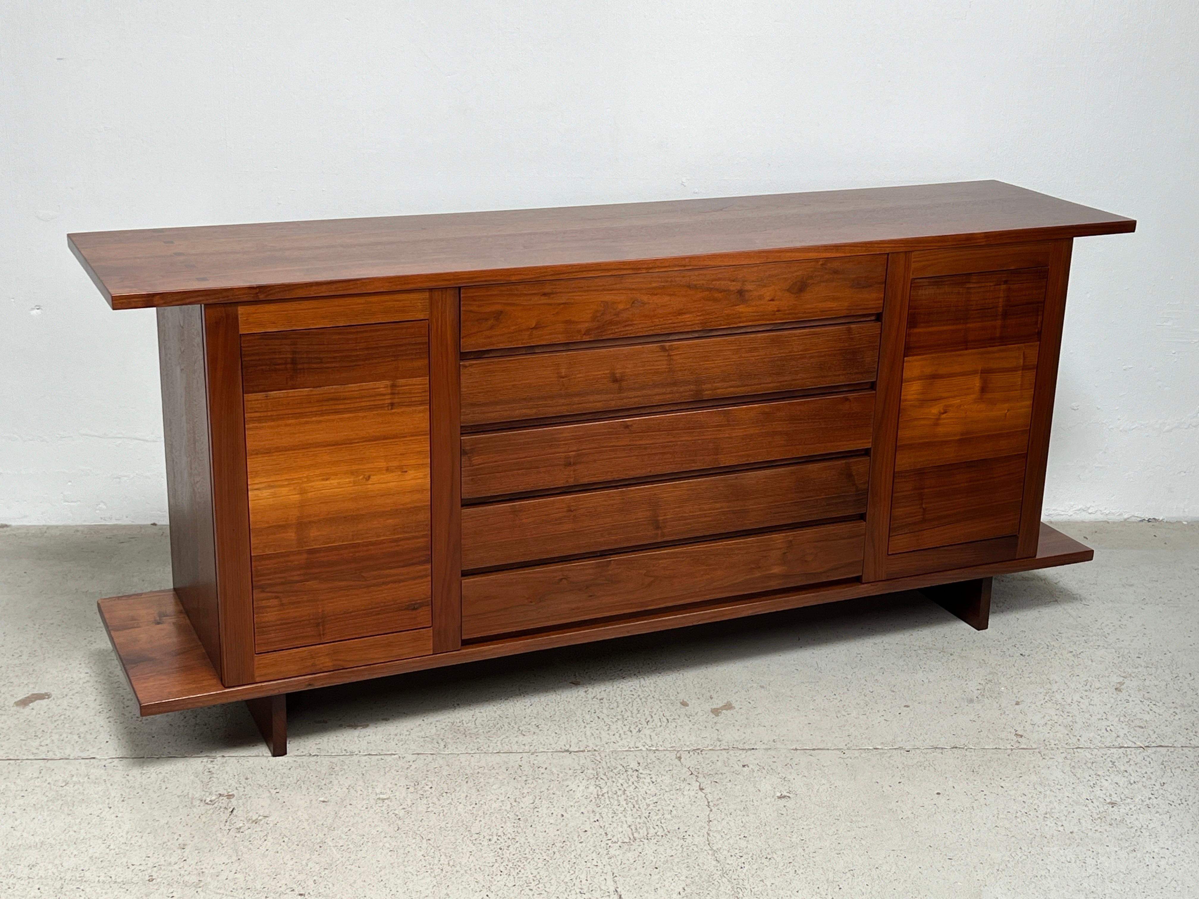 Studio A Cabinet in noce in vendita 4