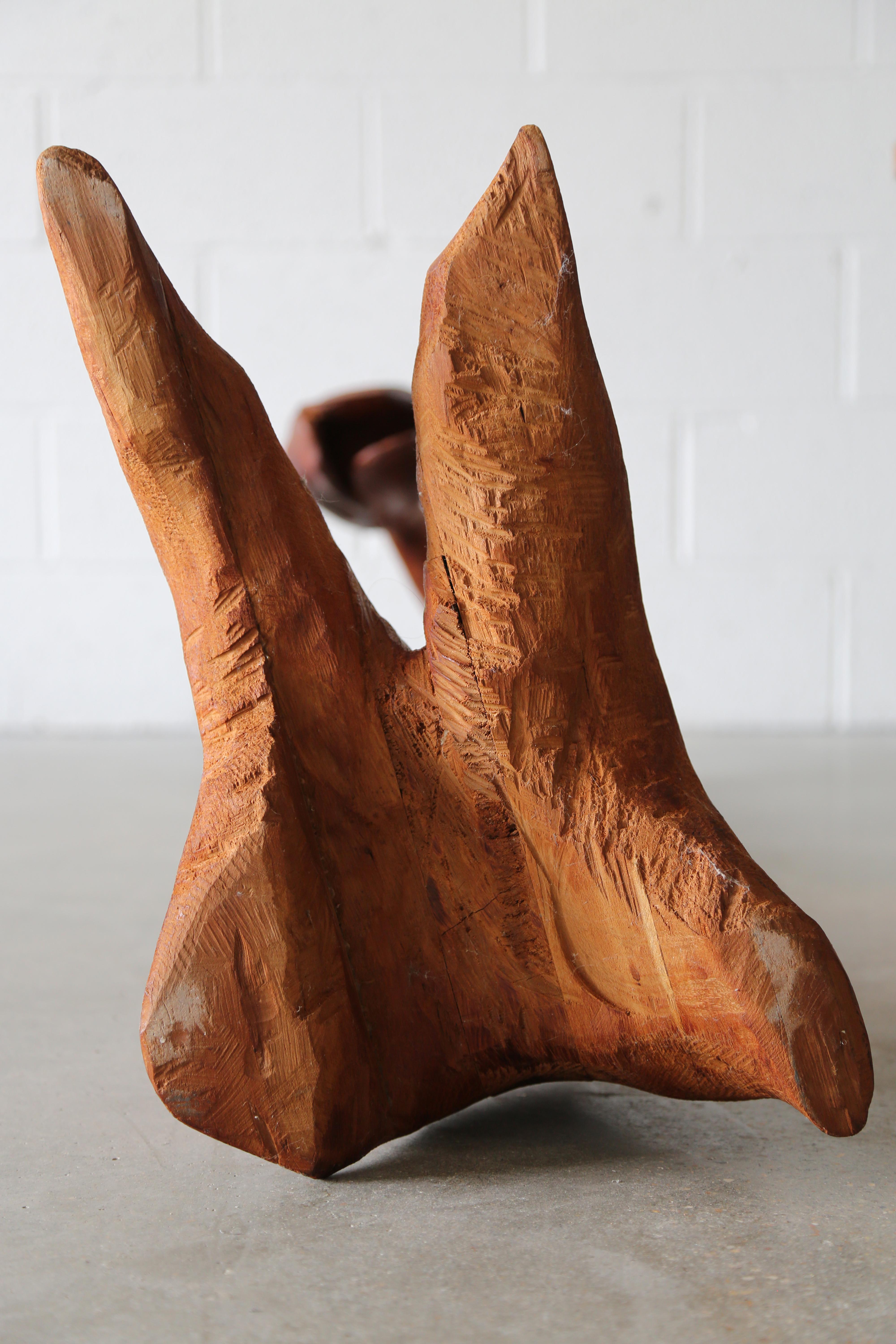 Studio Craft Wilted Flower Fantastical Sculpture after Wendell Castle For Sale 3