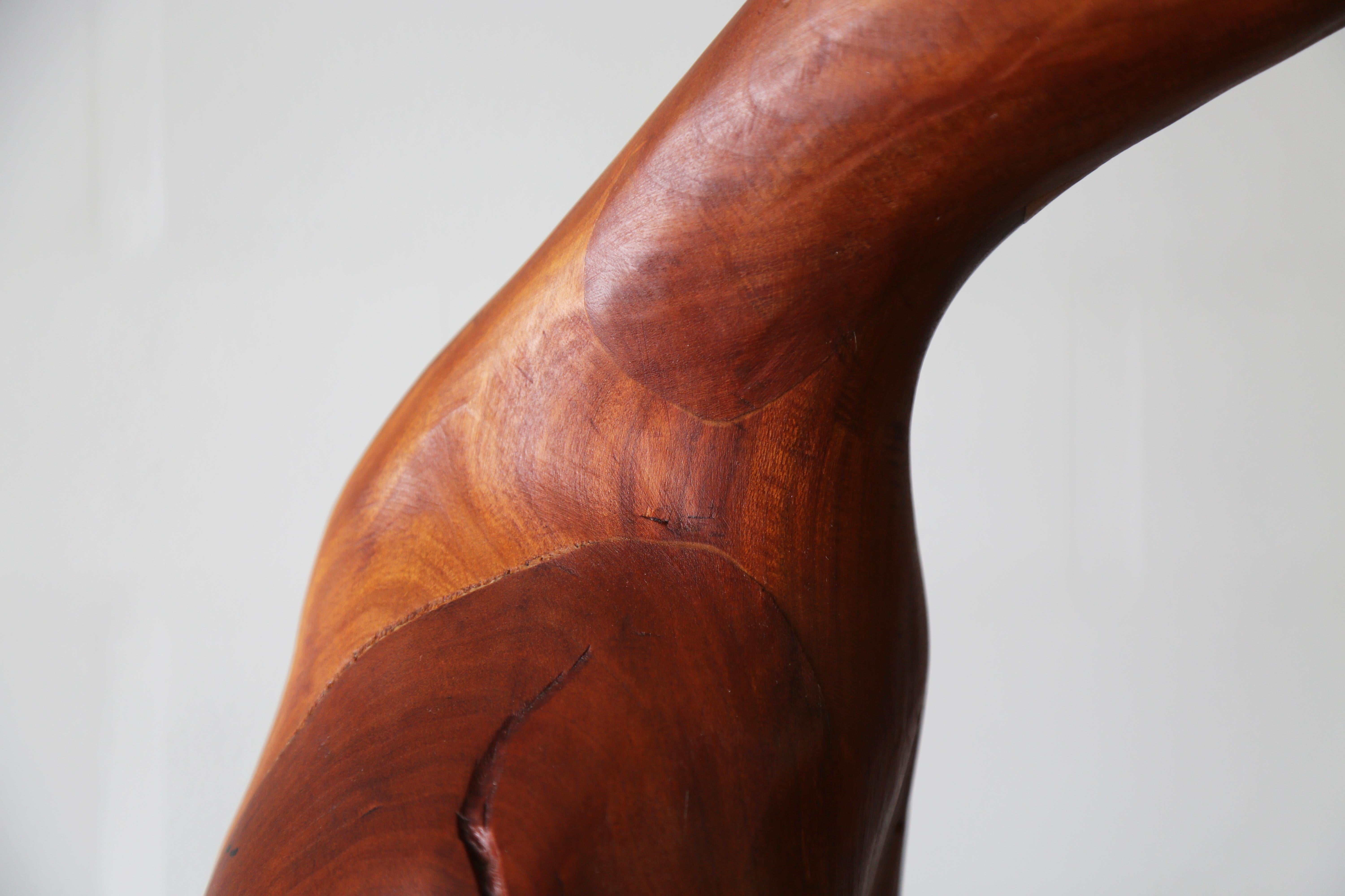 American Studio Craft Wilted Flower Fantastical Sculpture after Wendell Castle For Sale