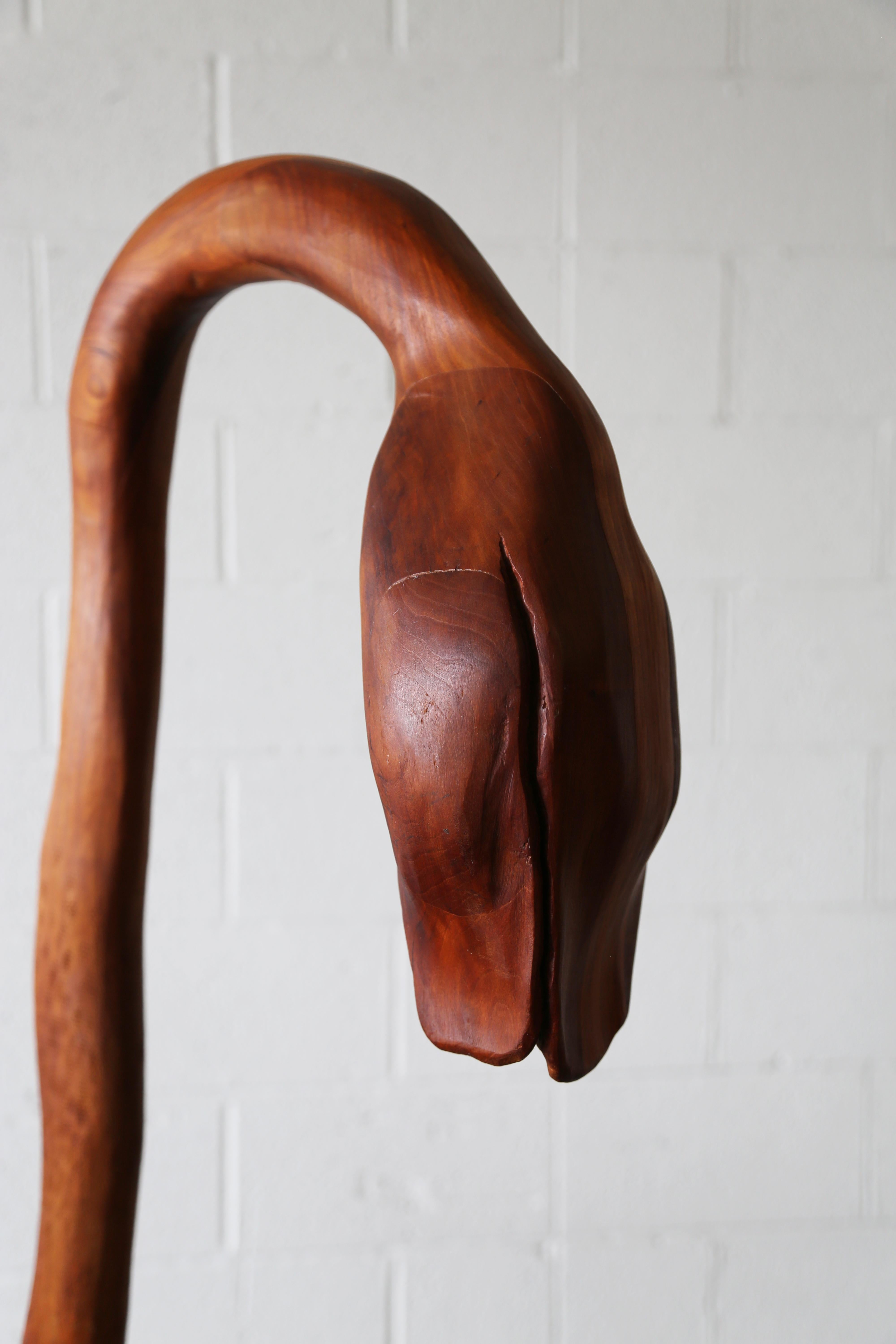 Cherry Studio Craft Wilted Flower Fantastical Sculpture after Wendell Castle For Sale