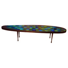 Studio Crafted Georges Briard Style Coffee Table Possibly John Rothschild, 1960s