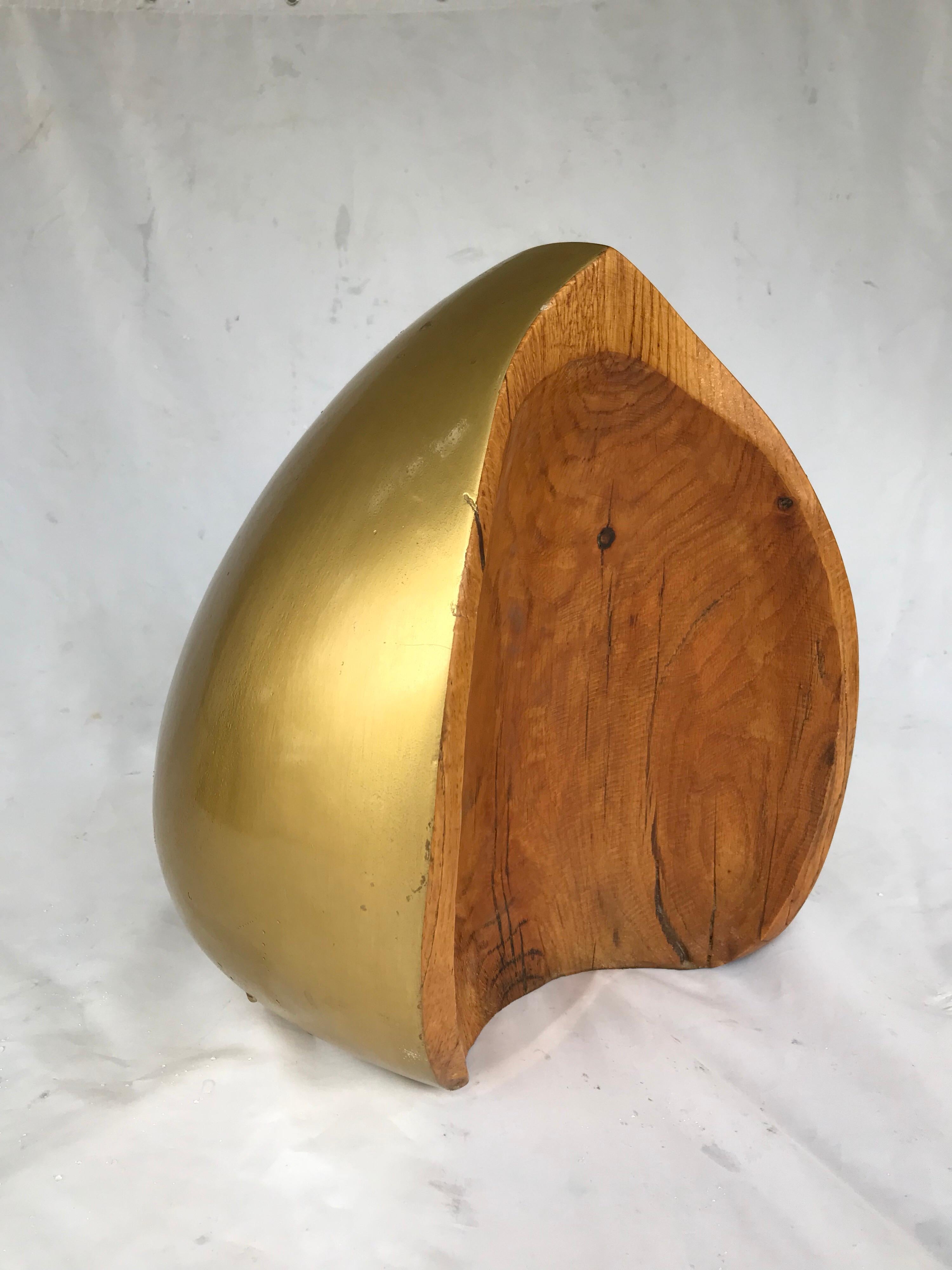 Modern Studio Crafted Heart Shaped Sculpture in the Noguchi Taste For Sale