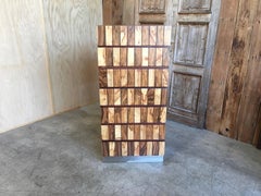 Studio Crafted Mixed Wood Highboy Dresser
