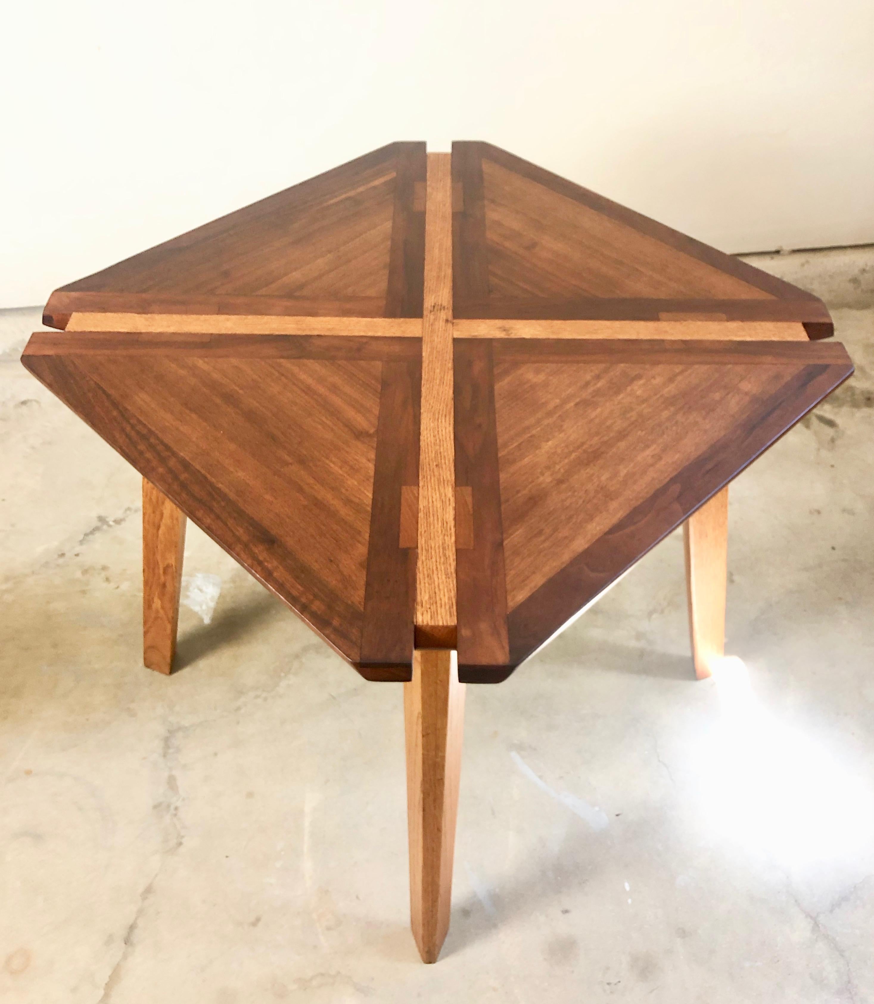 Studio Crafted Mixed Woods Dining Table / Game Table 4