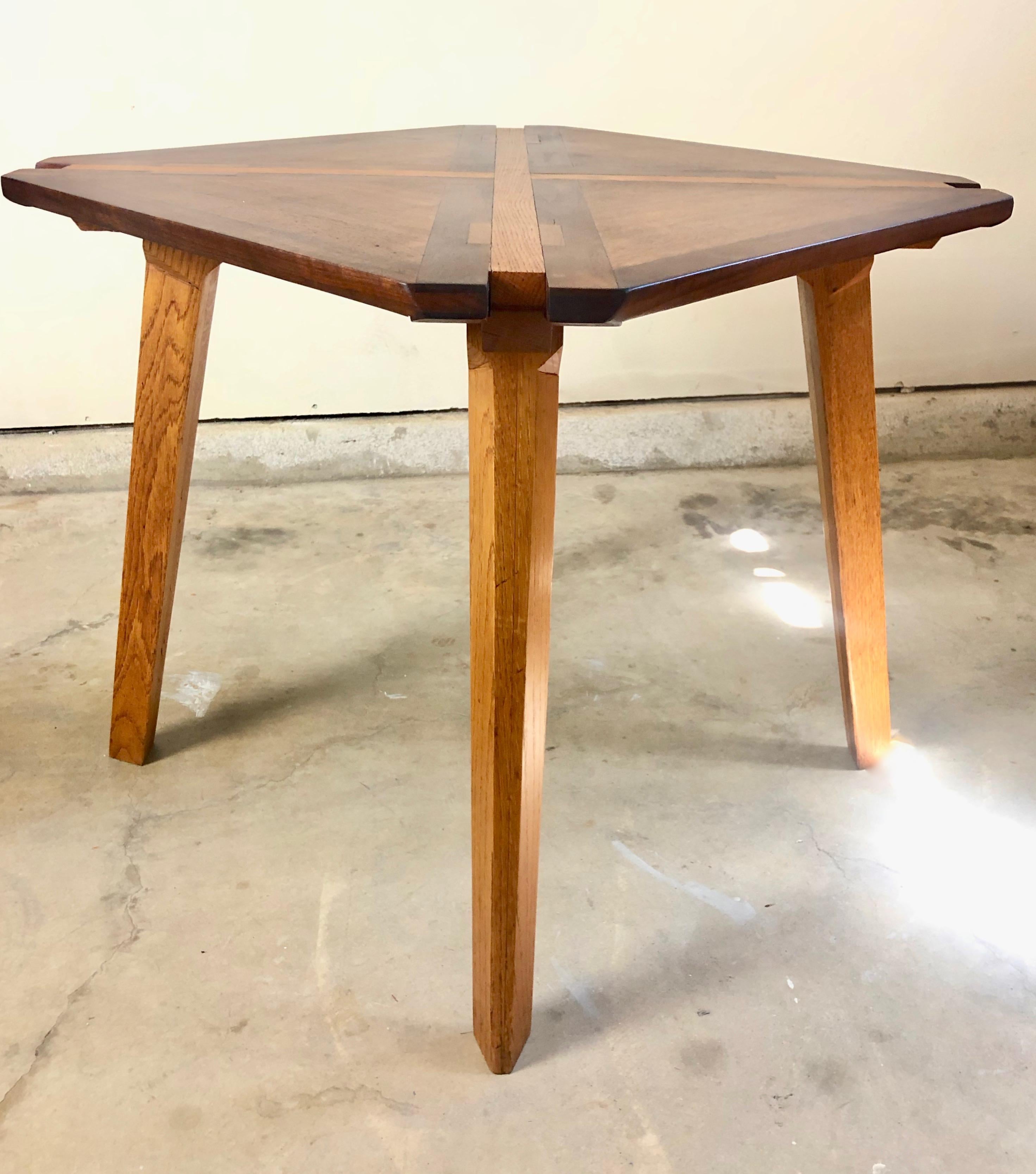 Studio Crafted Mixed Woods Dining Table / Game Table 5