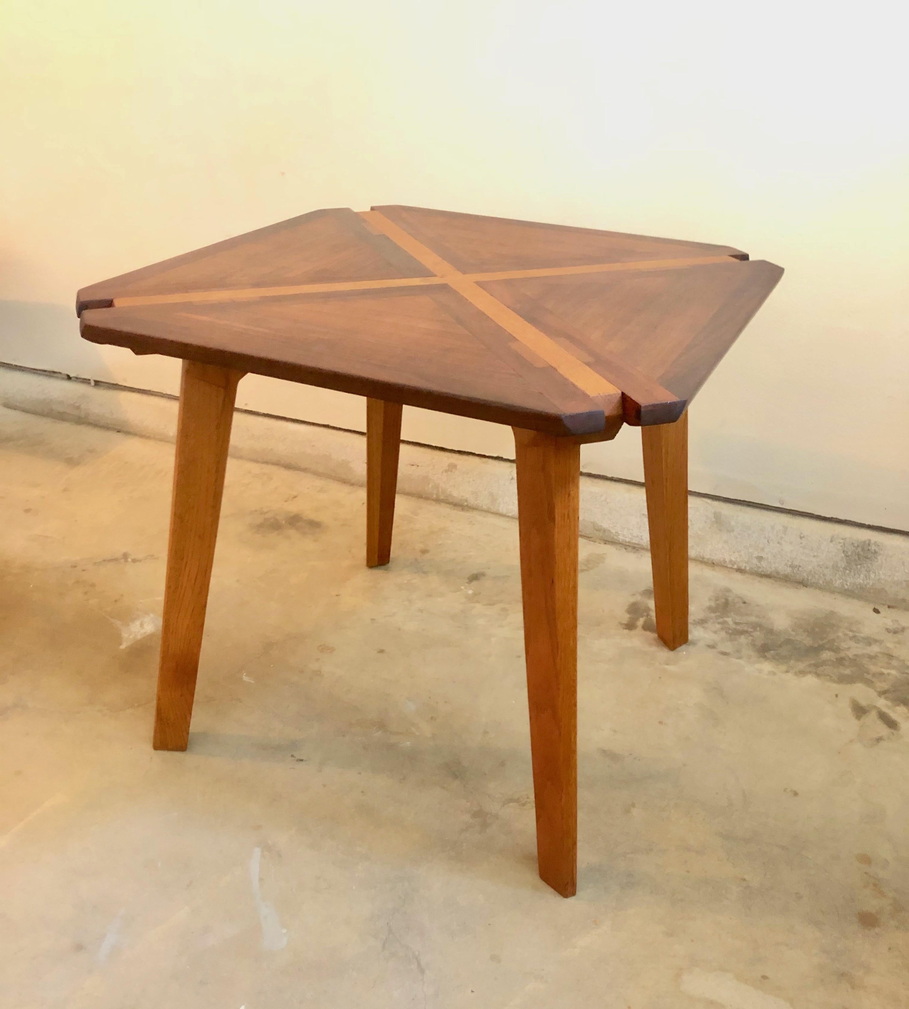 Studio Crafted Mixed Woods Dining Table / Game Table 6