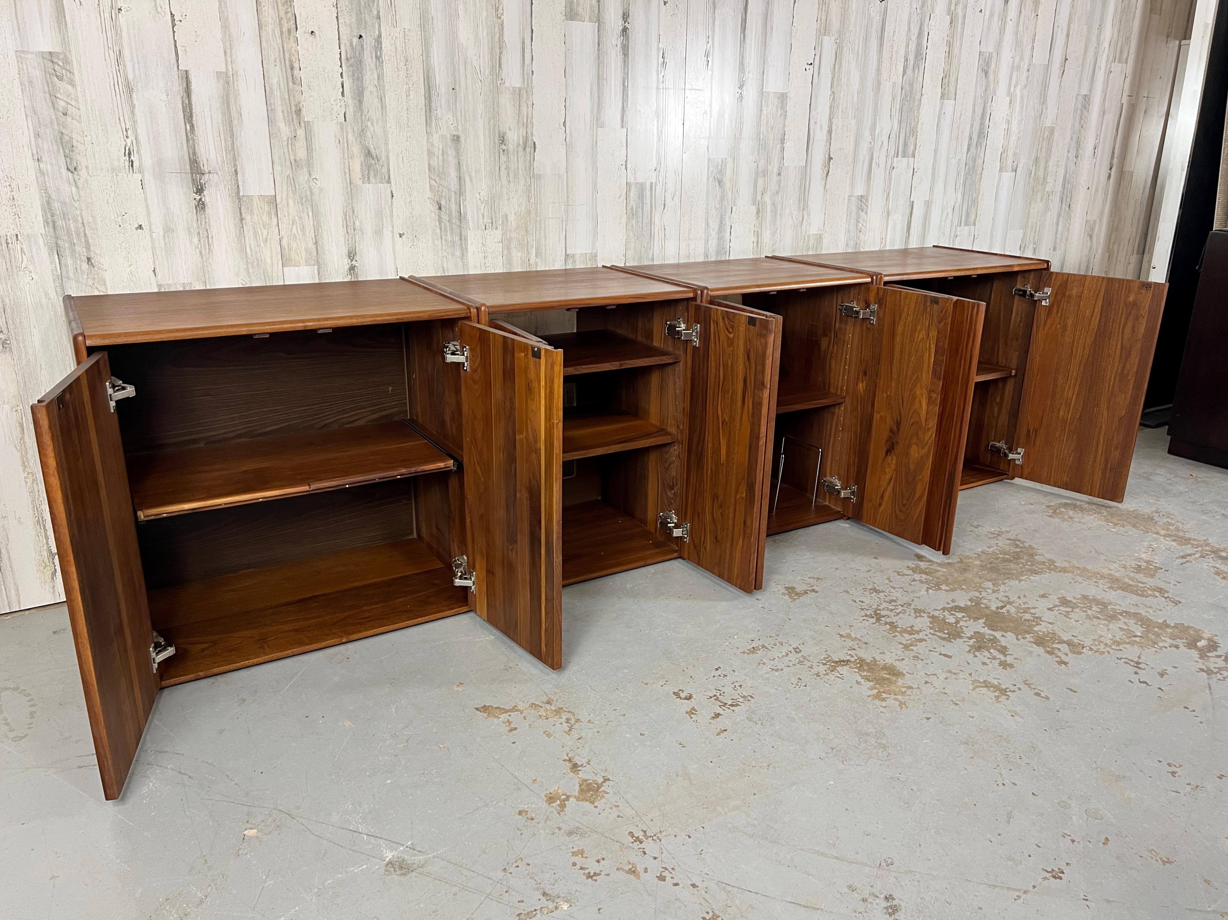 Studio Crafted Modular Credenza For Sale 12