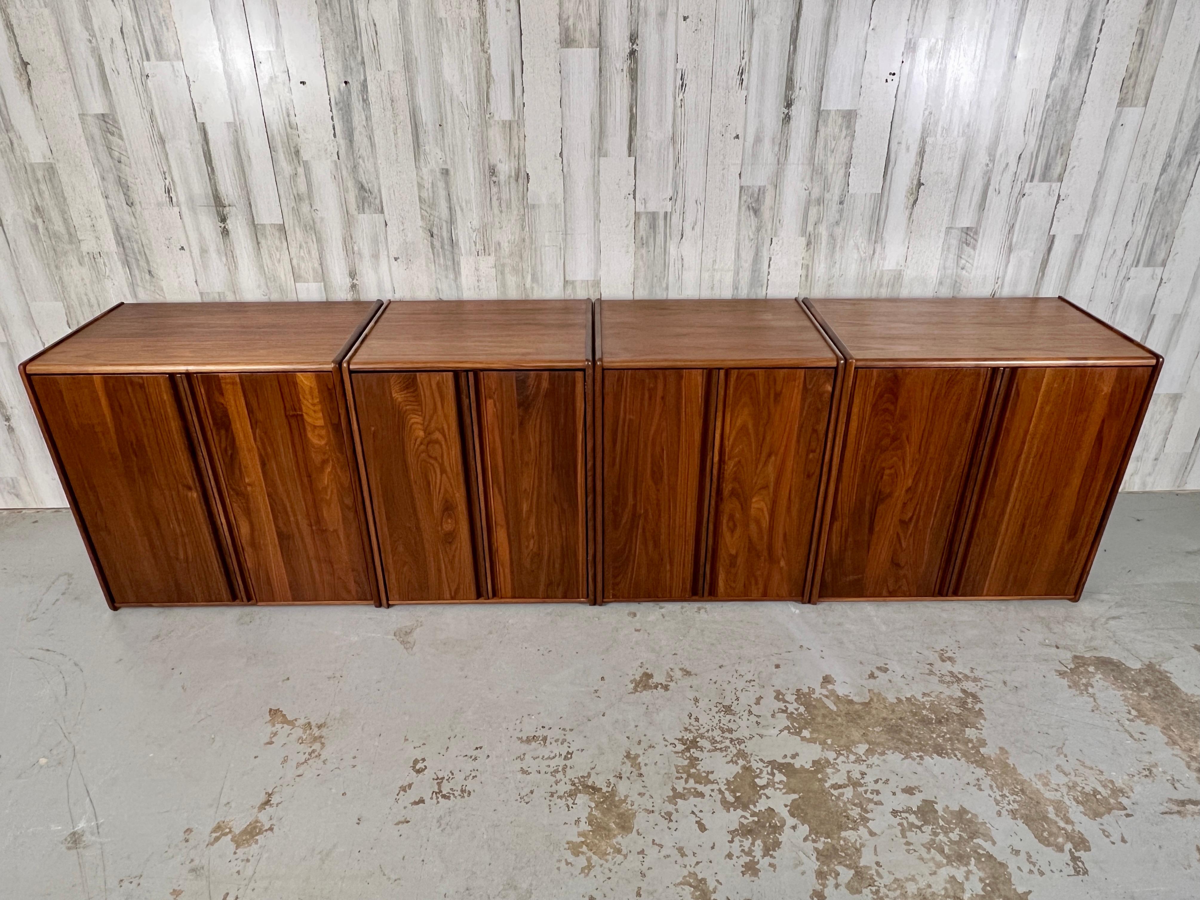 20th Century Studio Crafted Modular Credenza For Sale