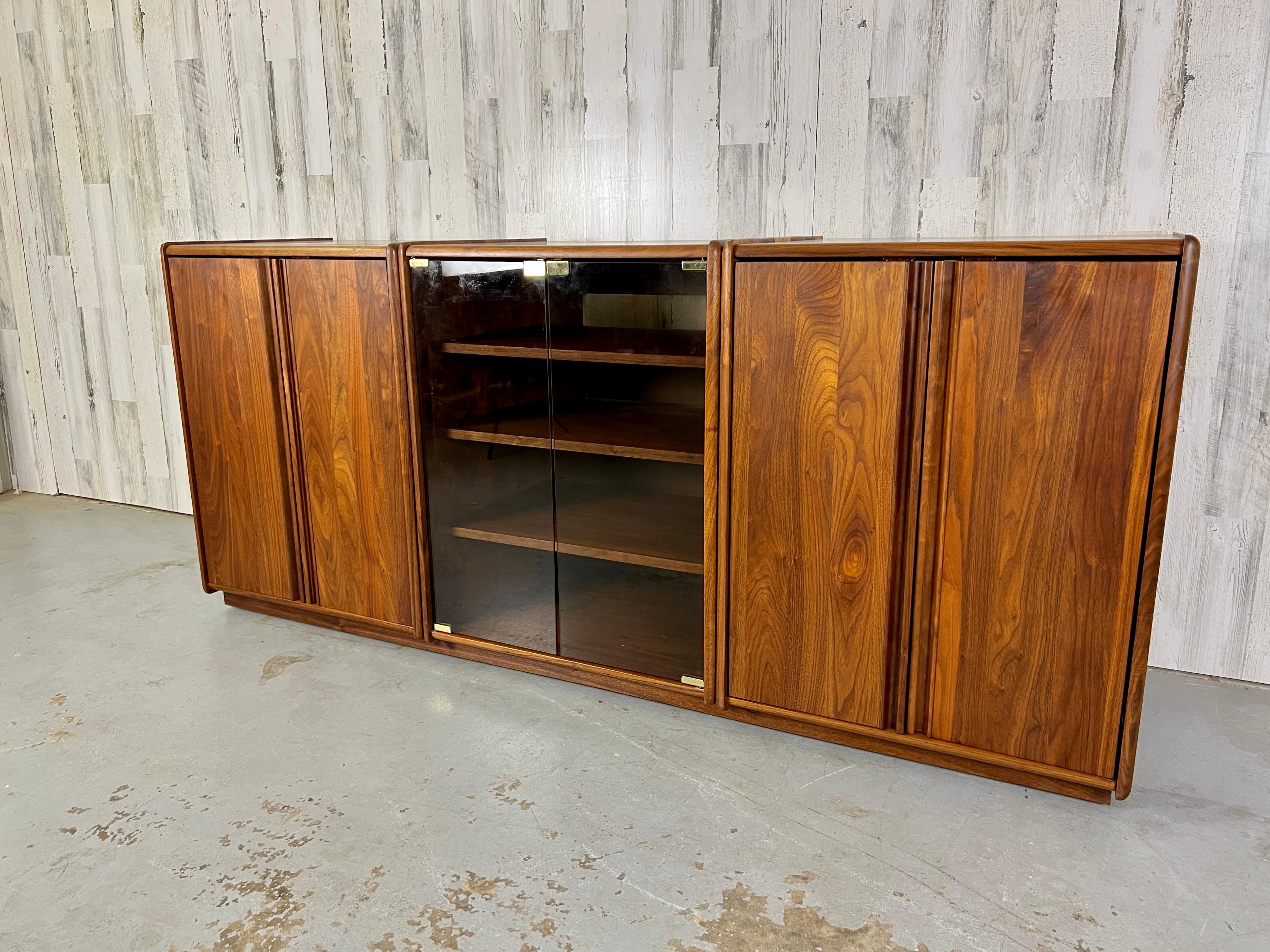 Studio Crafted Modular Media Credenza For Sale 5