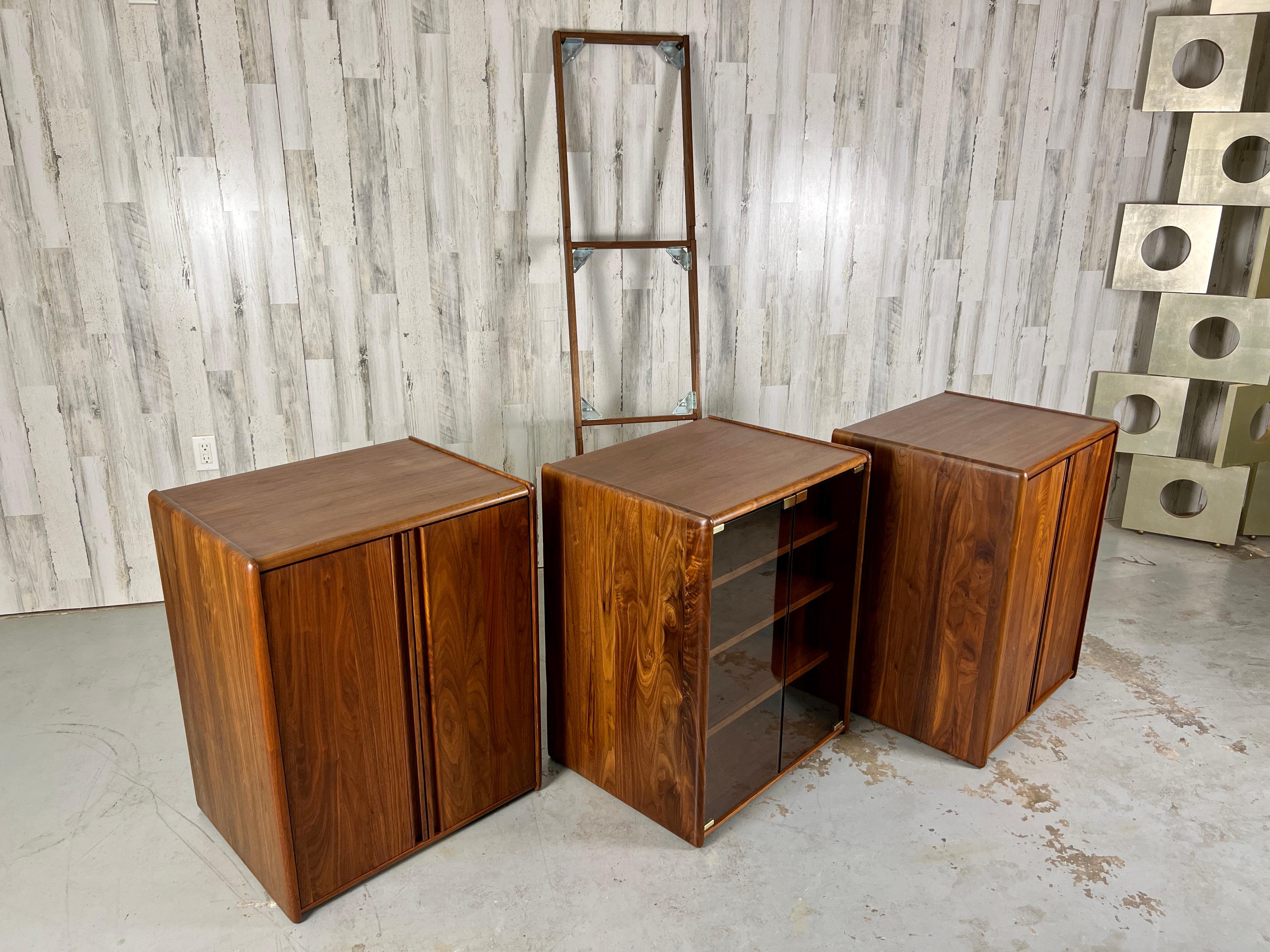 Studio Crafted Modular Media Credenza For Sale 7